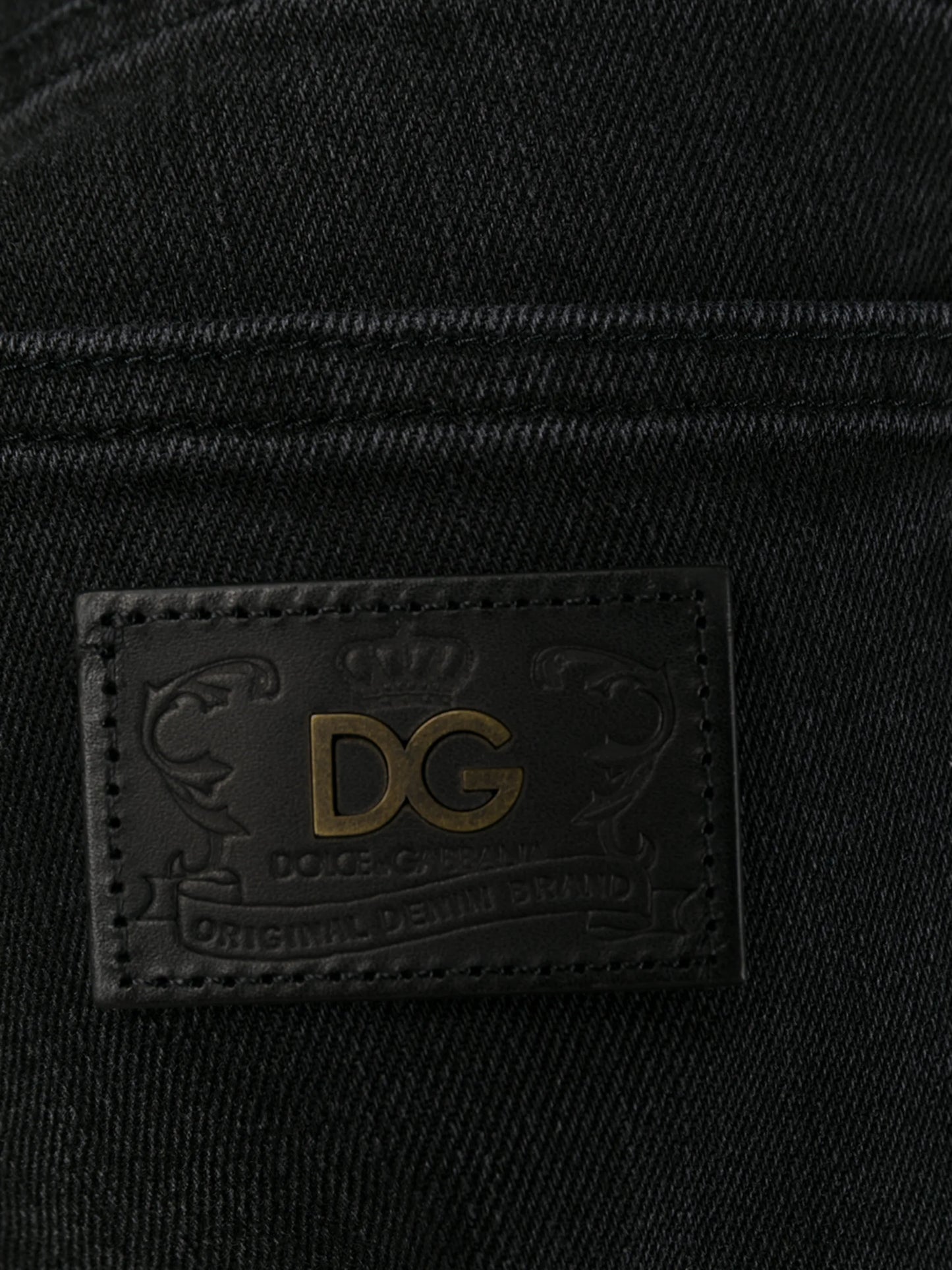 logo-appliqué skinny jeans