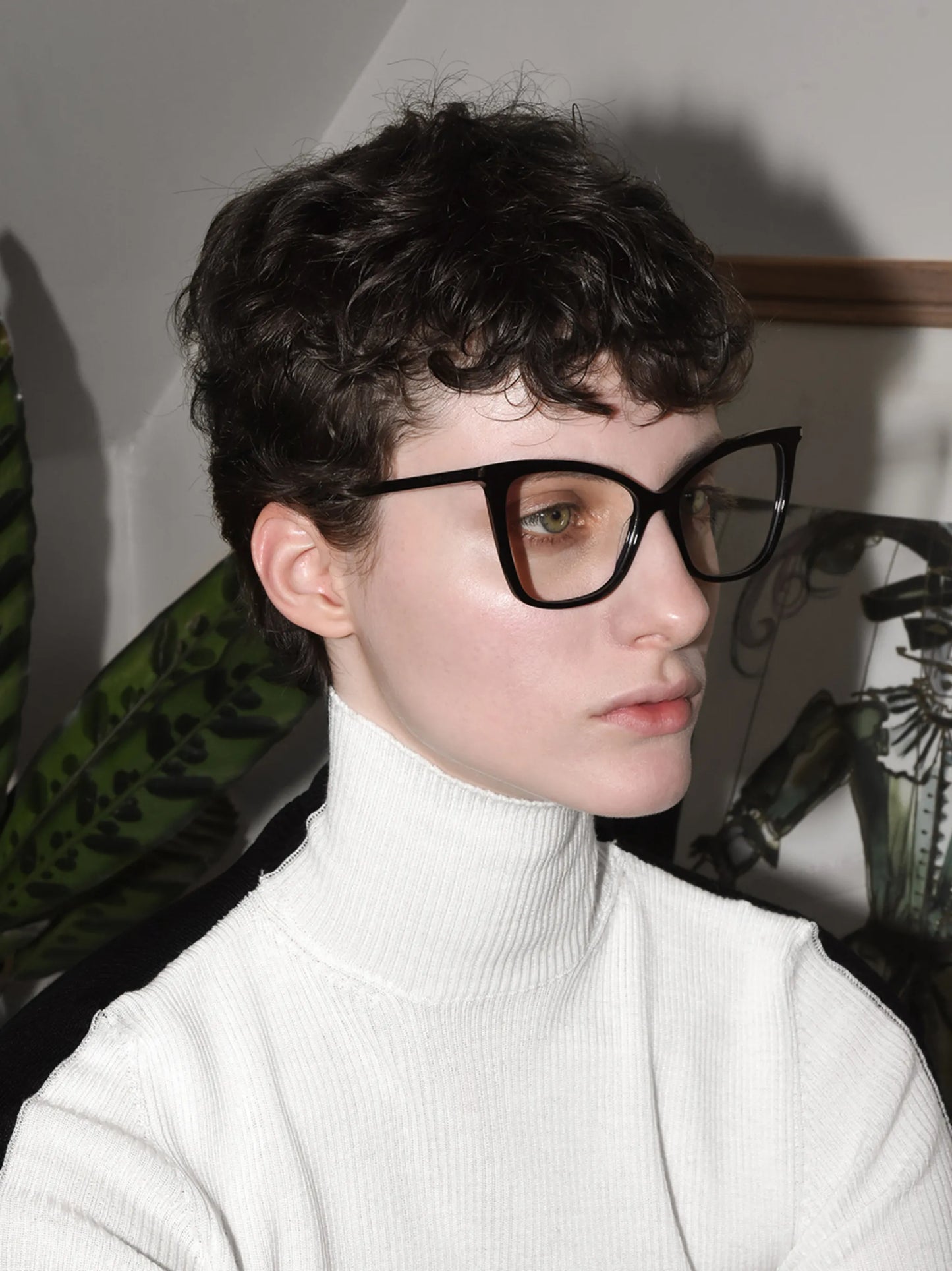 386 cat-eye optical glasses