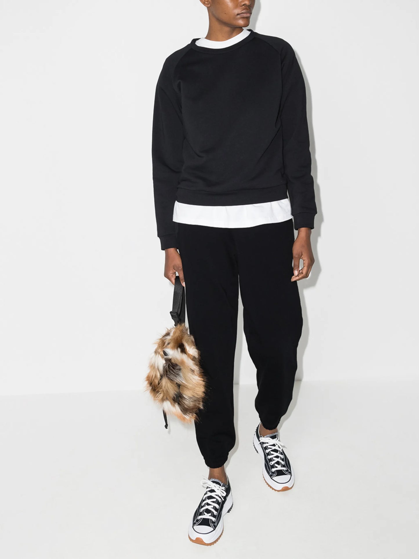 drawstring waist track pants