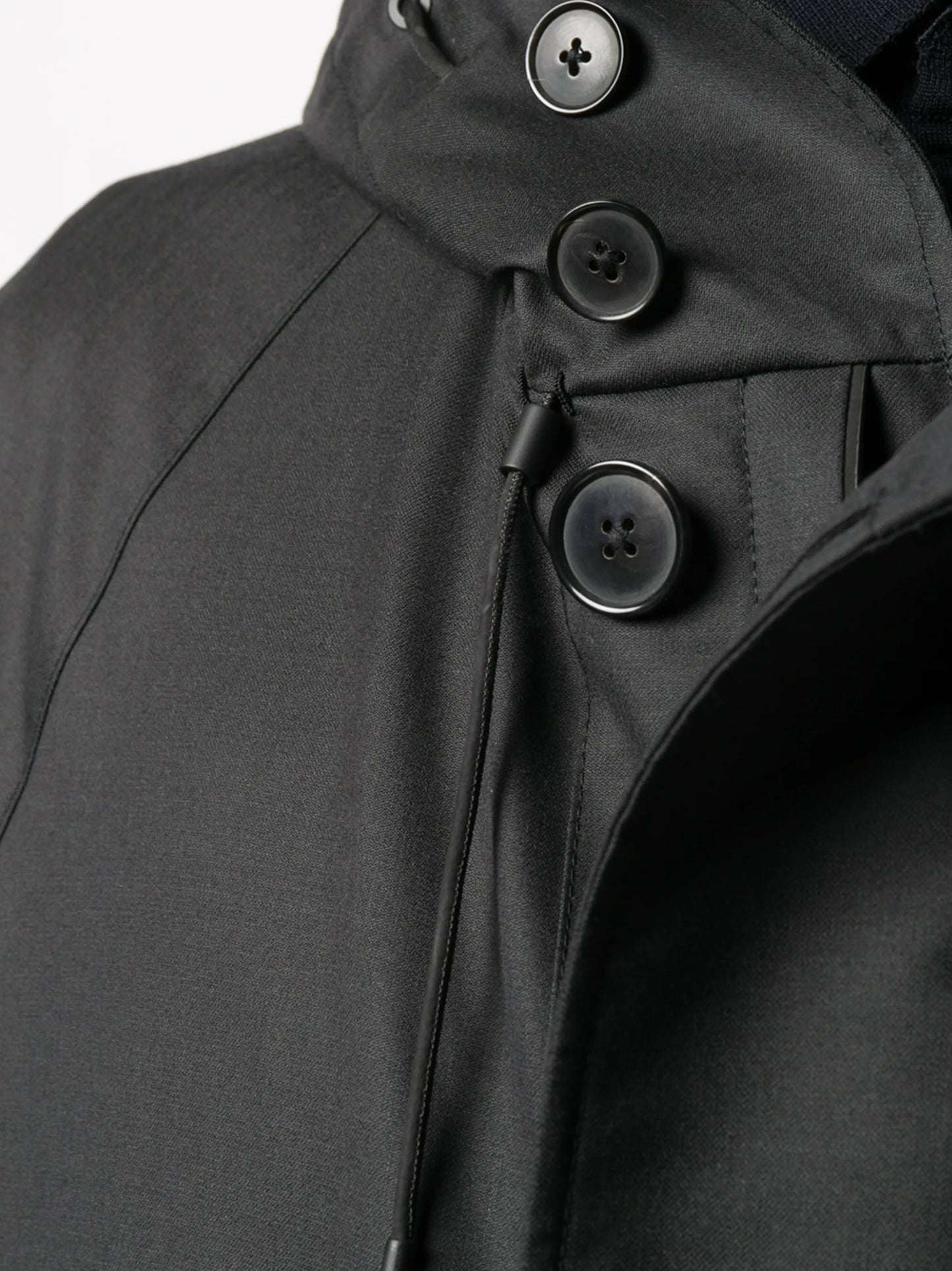 hooded coat