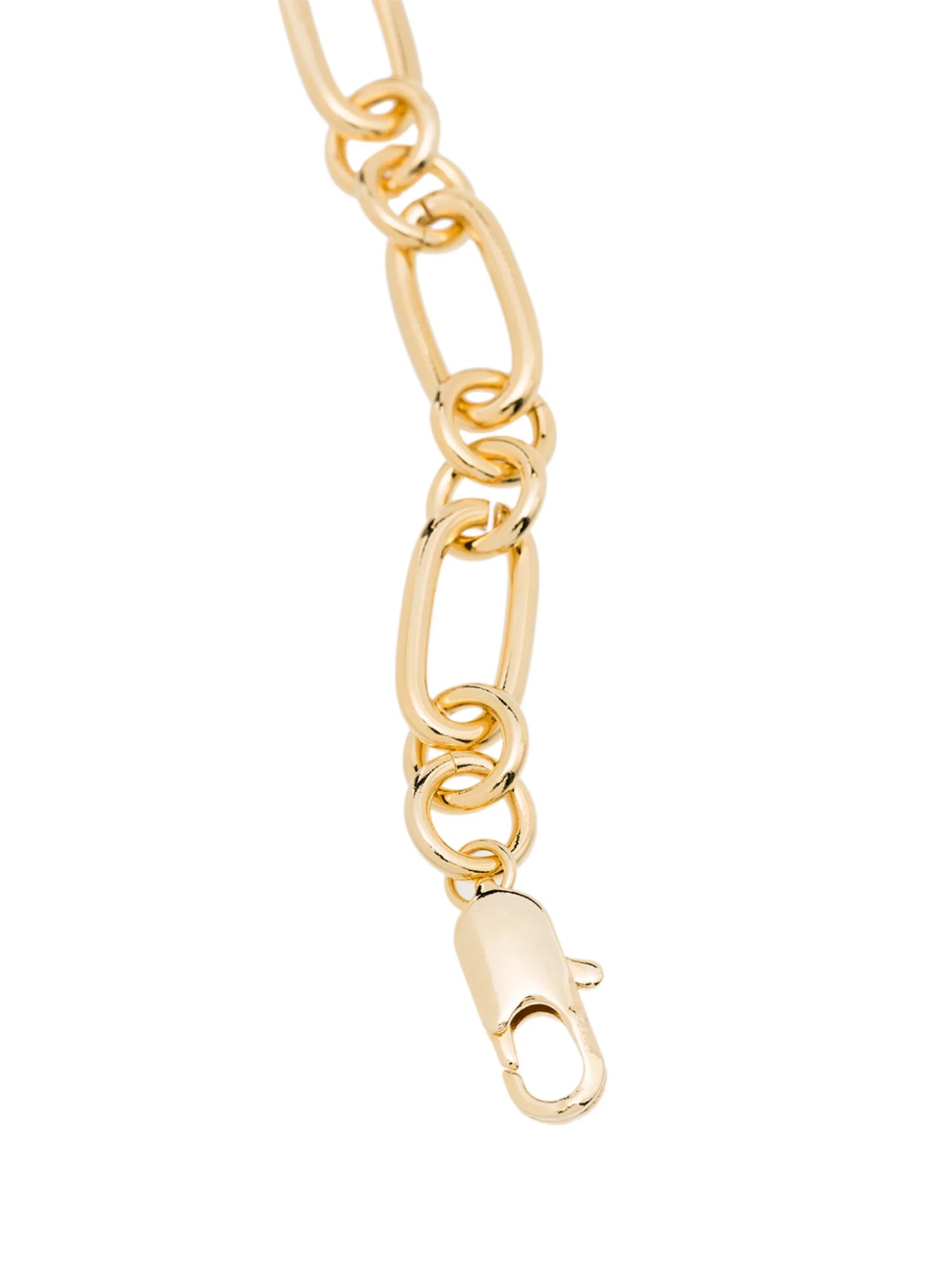 chain-link polished necklace