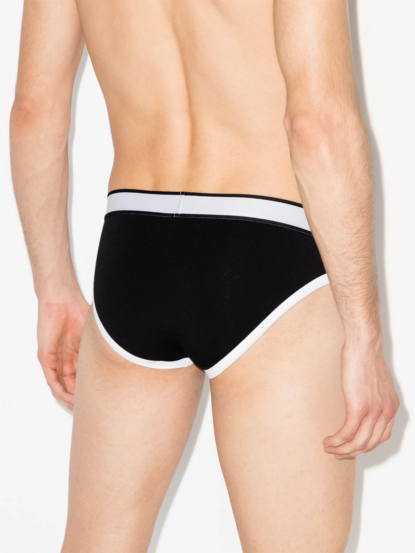 set of 2 logo waistband briefs