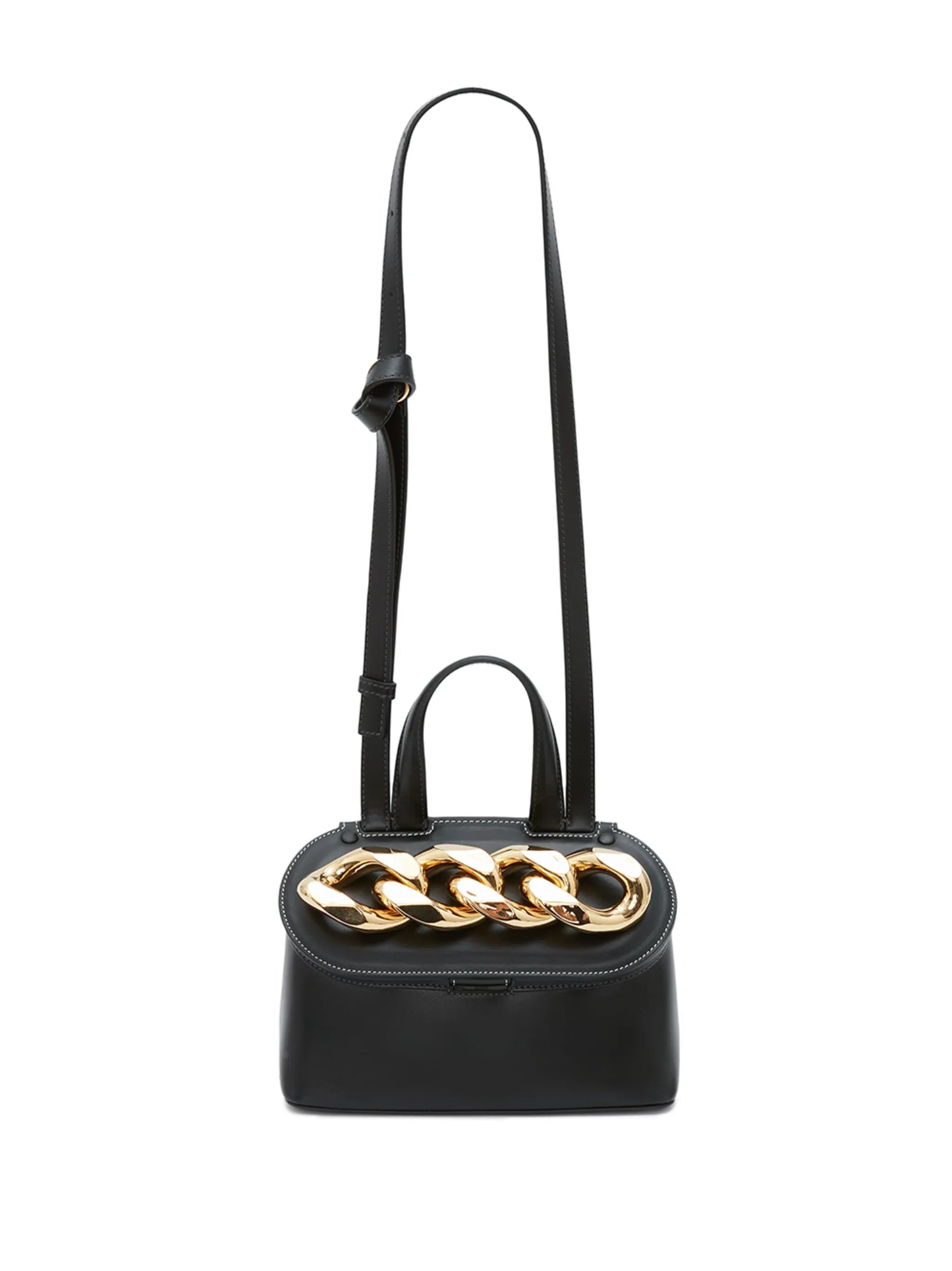 small Chain Lid crossbody bag