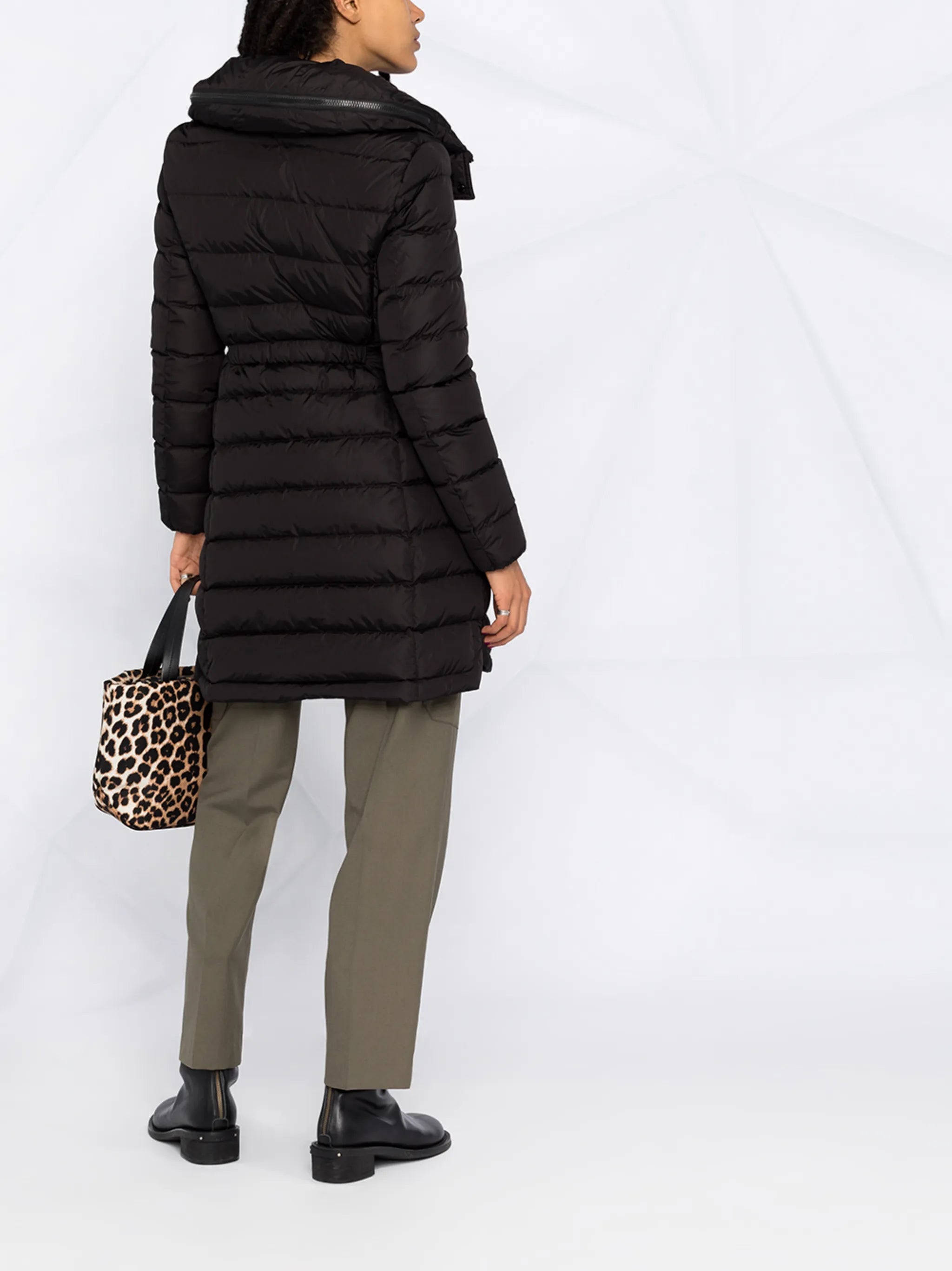 Flammette puffer coat