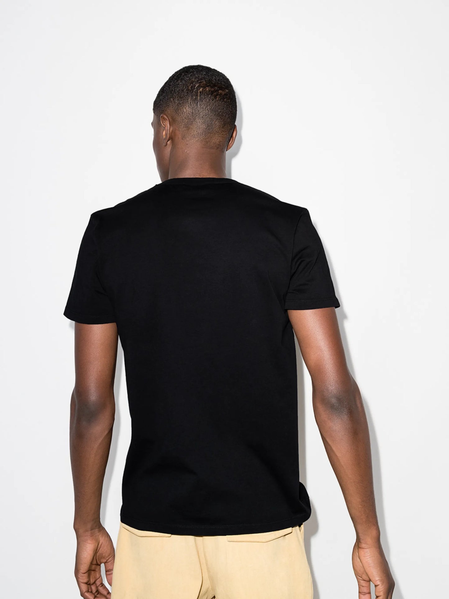 embroidered fox head T-shirt