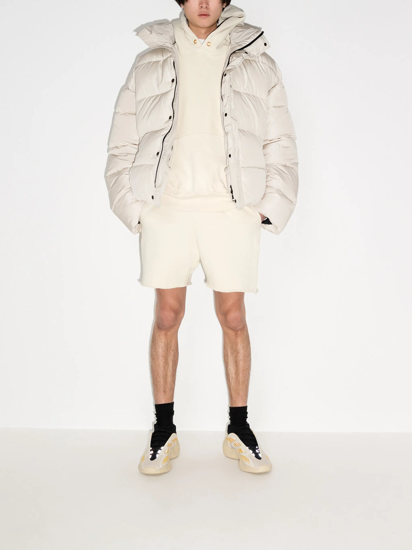 Yacht cotton track shorts