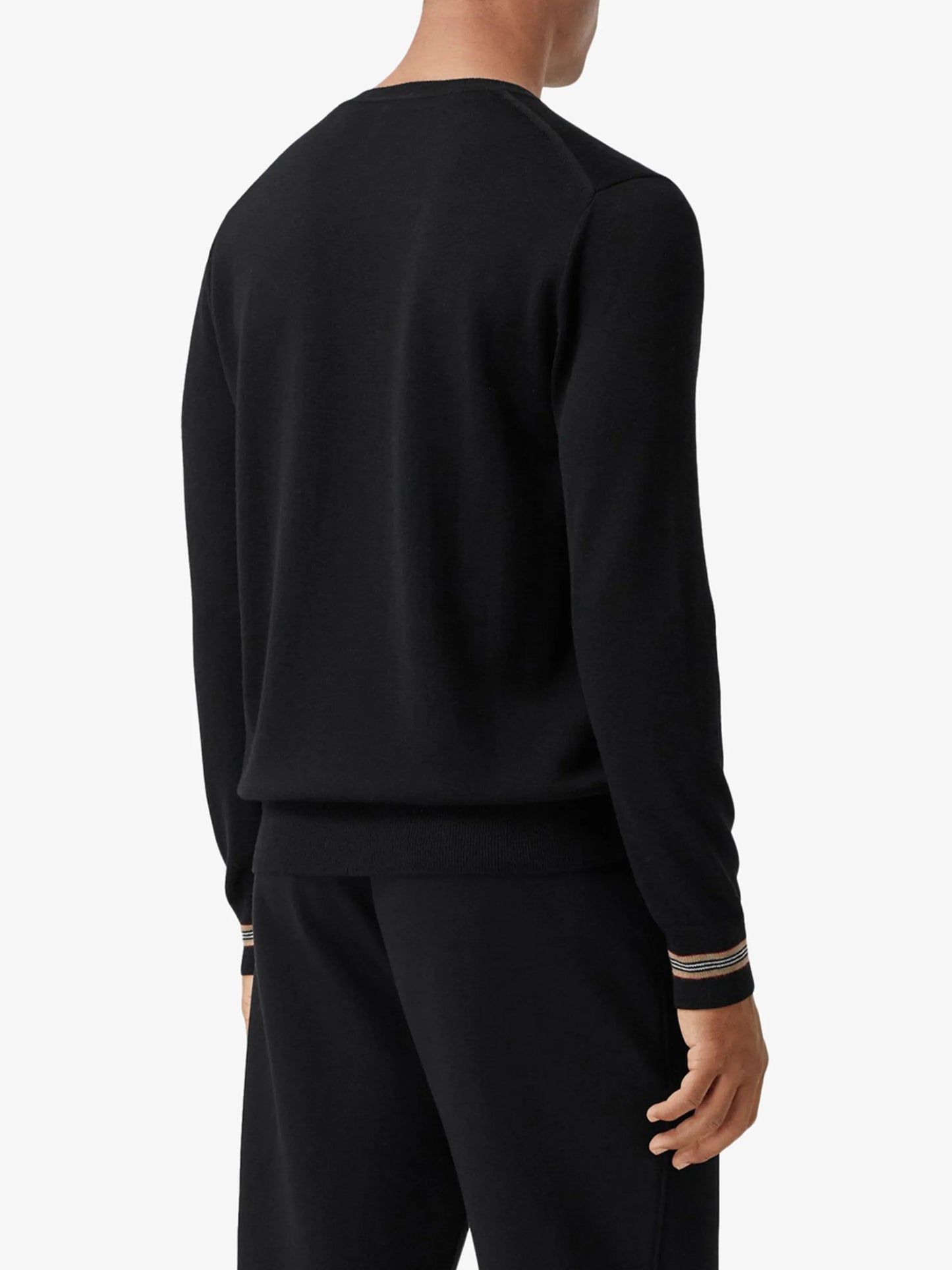 Icon Stripe fine-knit jumper