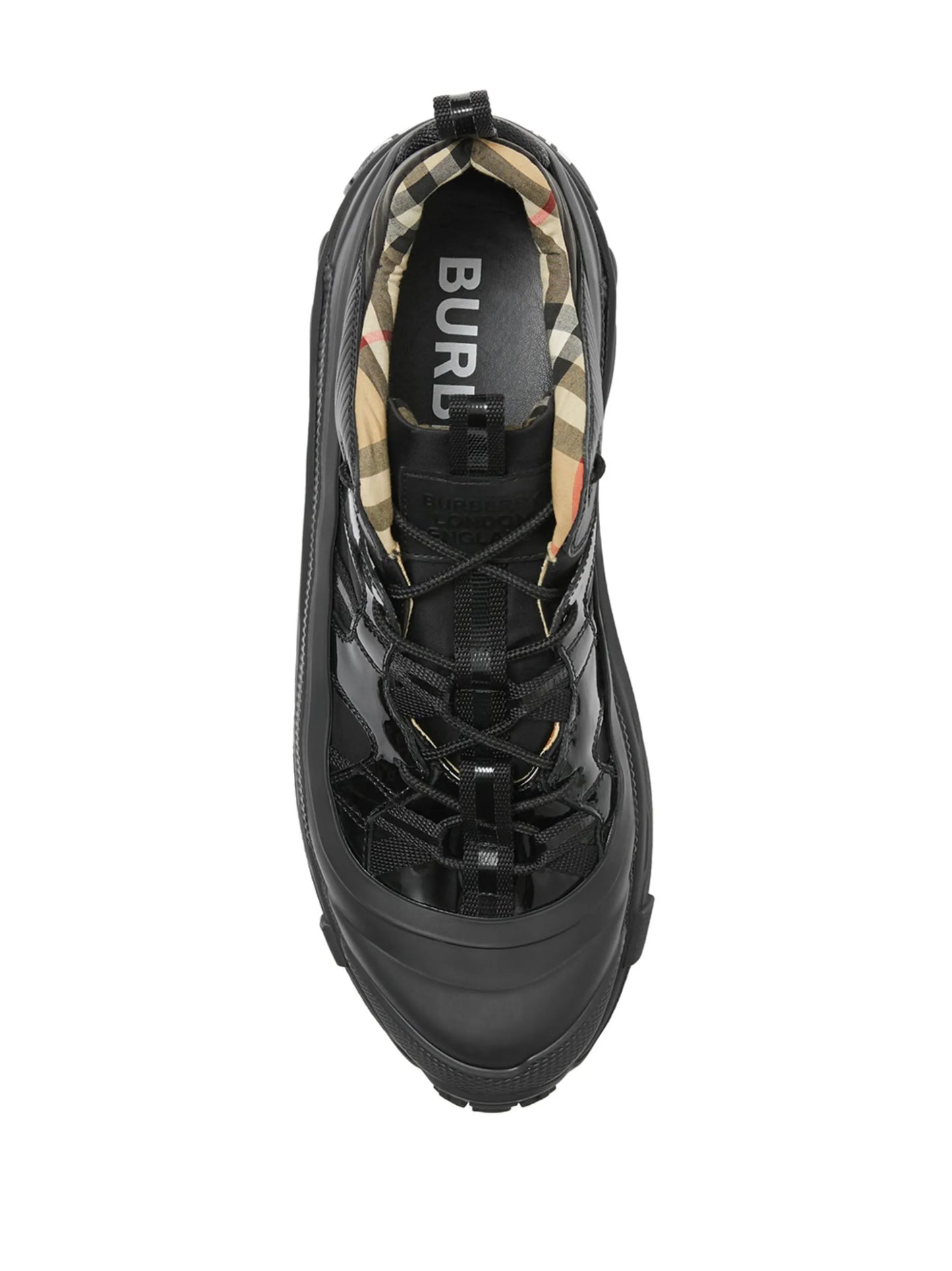 multi-panel design low-top sneakers