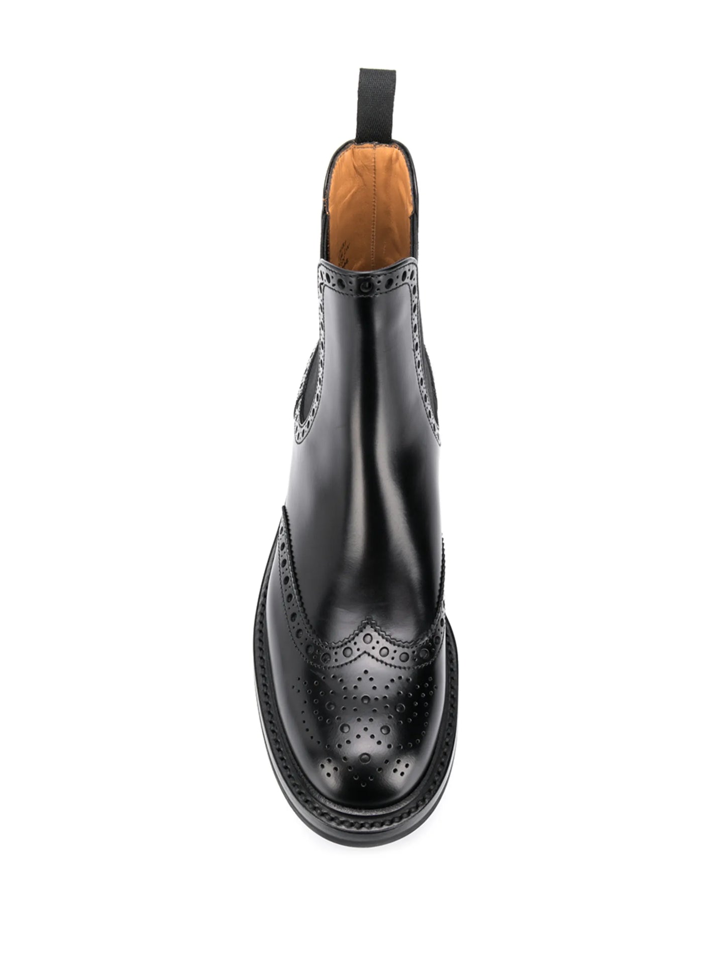 brogue-detail ankle boots