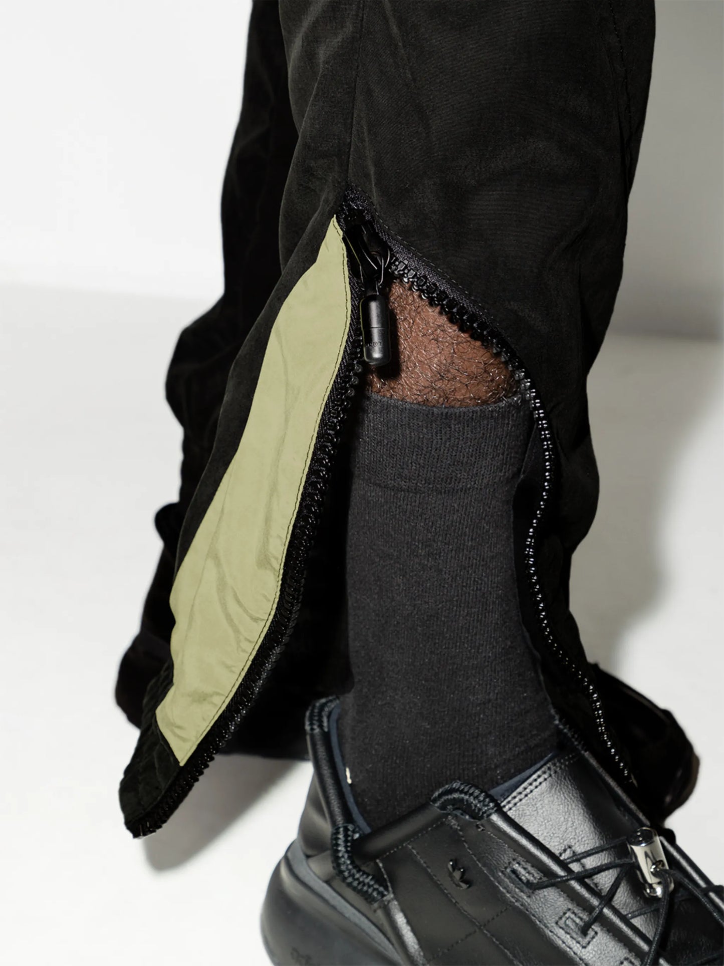 Yatching dual-panel track pants