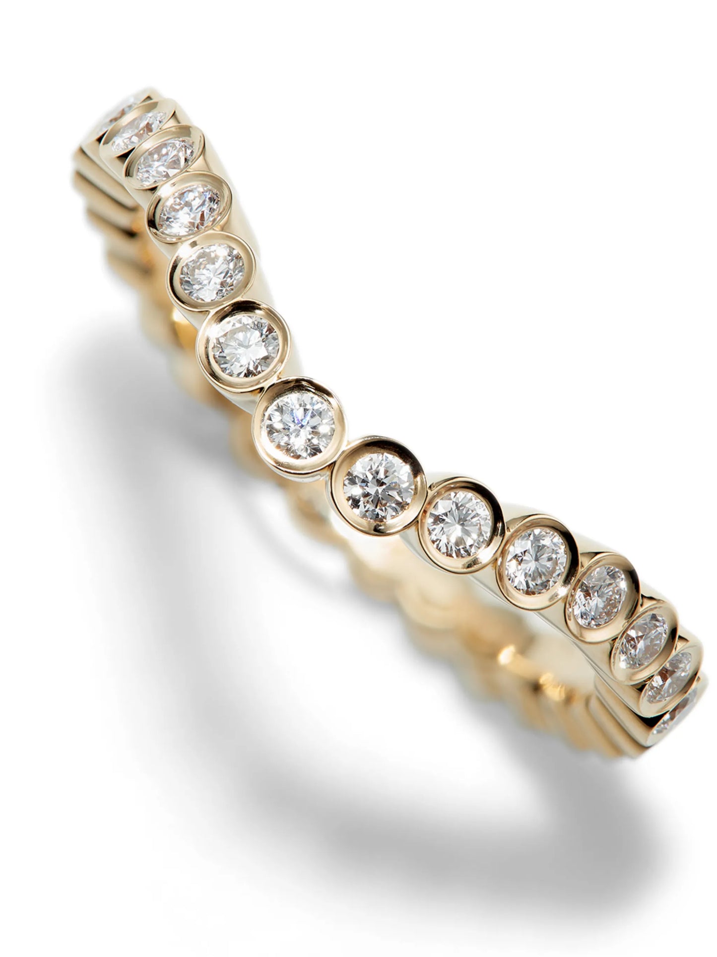 18K yellow gold Grace diamond ring
