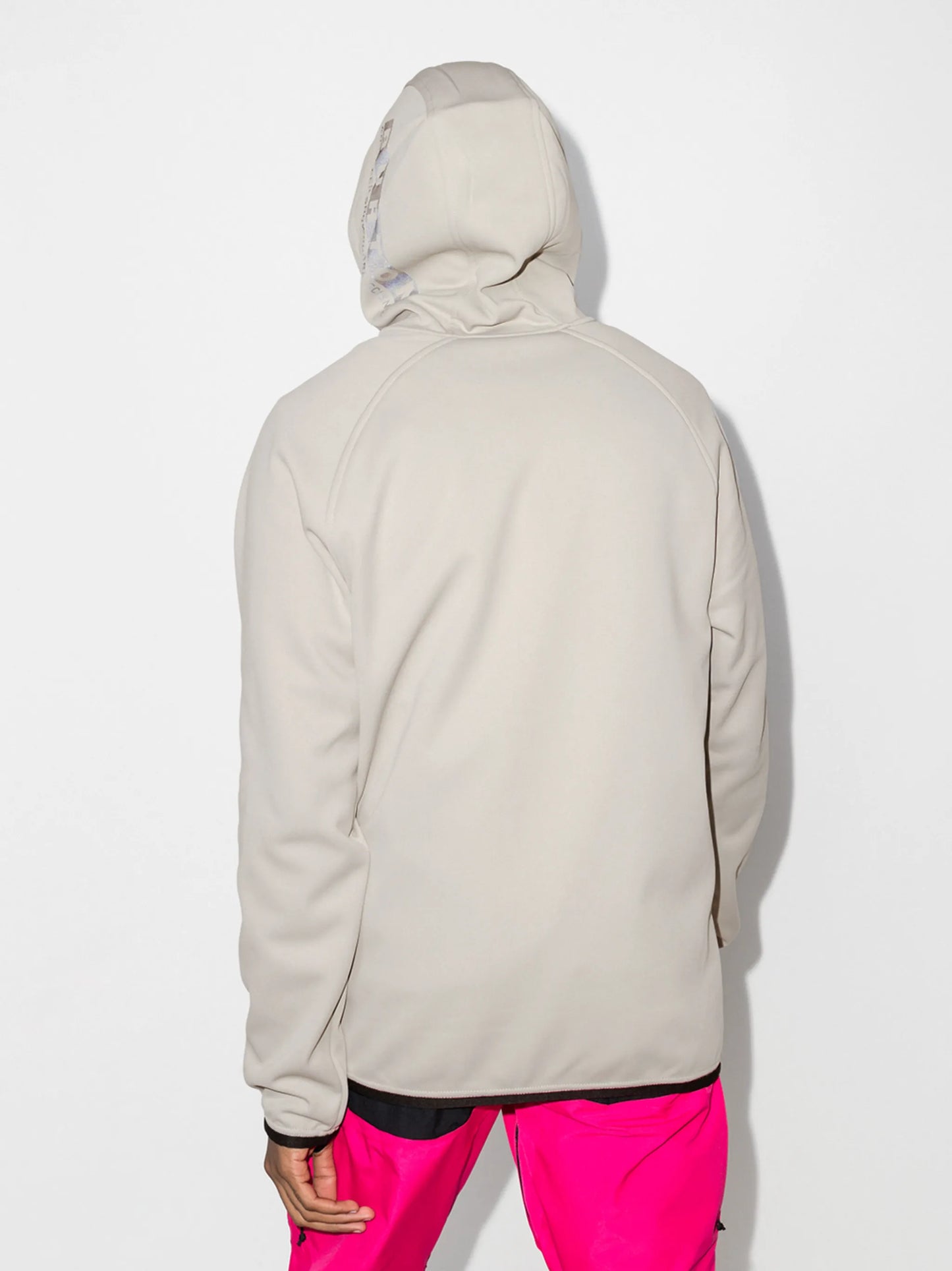 Crown zip-up fleece hoodie