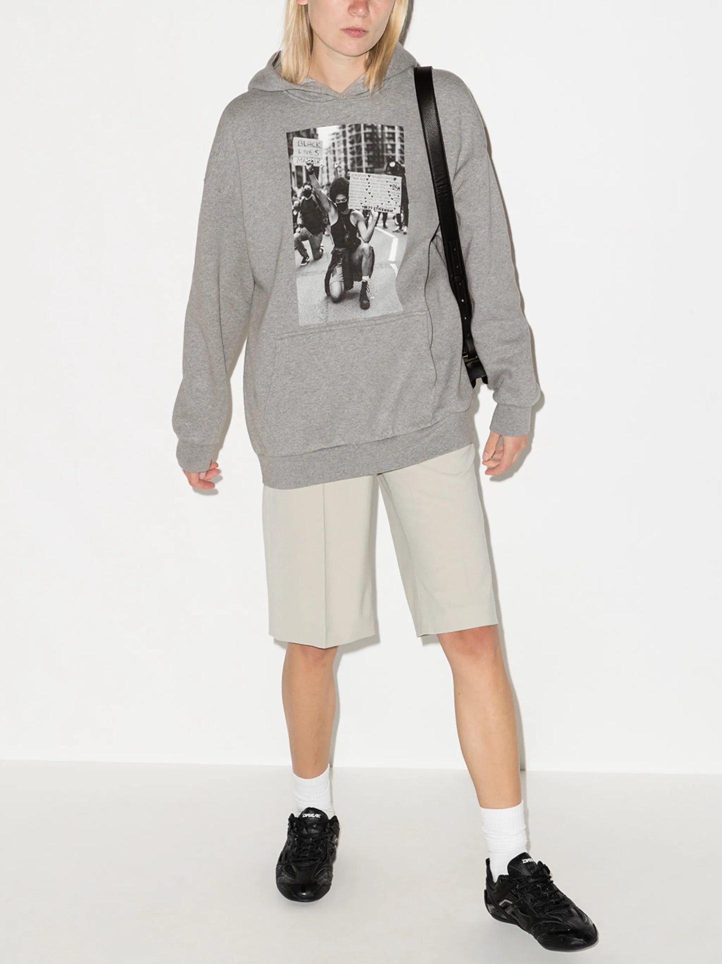 photograph print hoodie