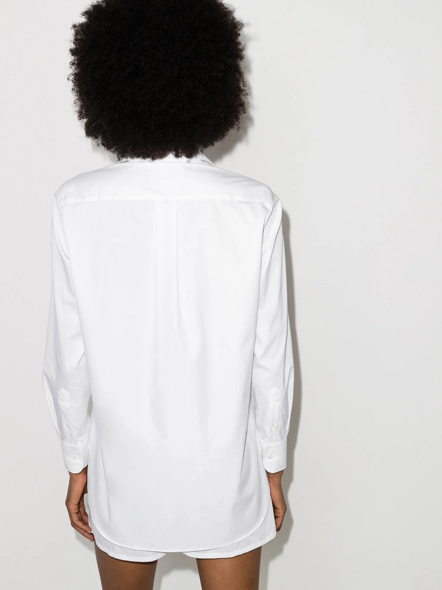 long-sleeve cotton shirt