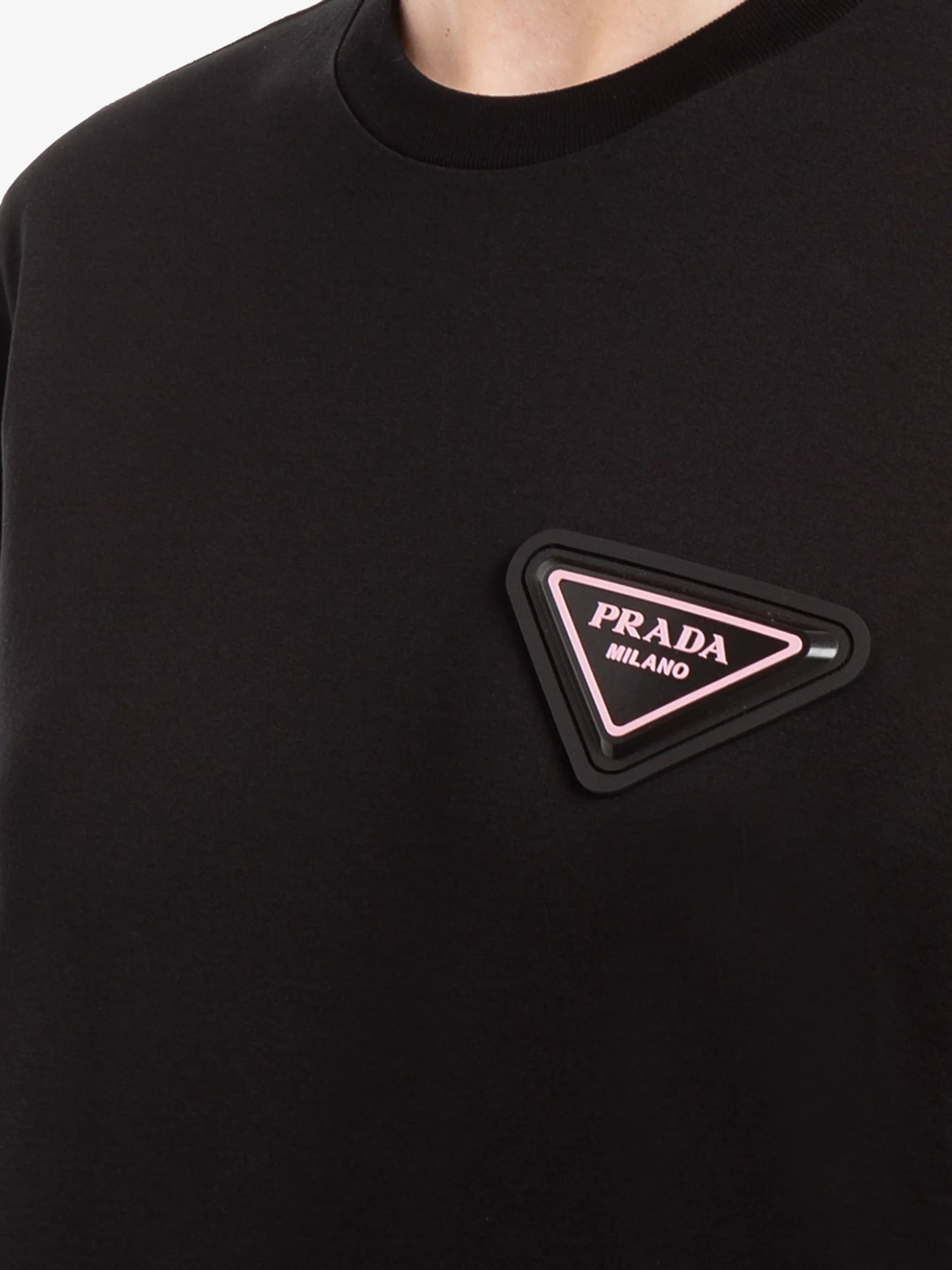triangle-logo jersey T-shirt