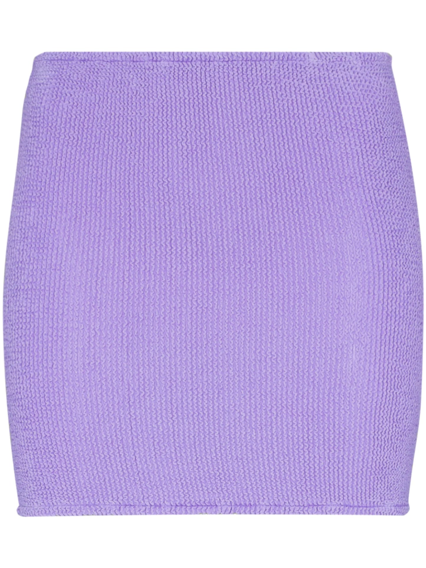 fitted knit mini skirt