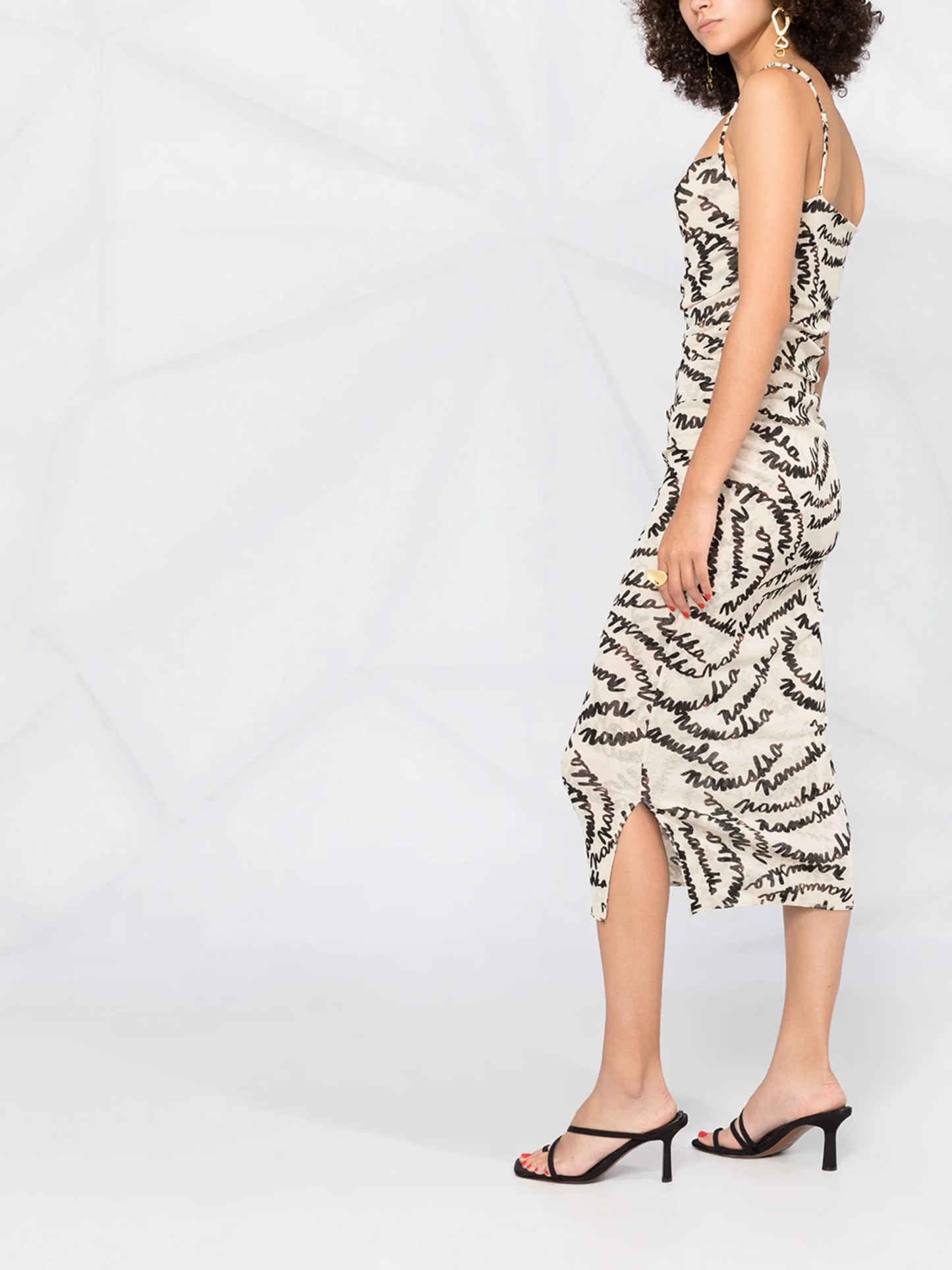 Alexa ruched dress