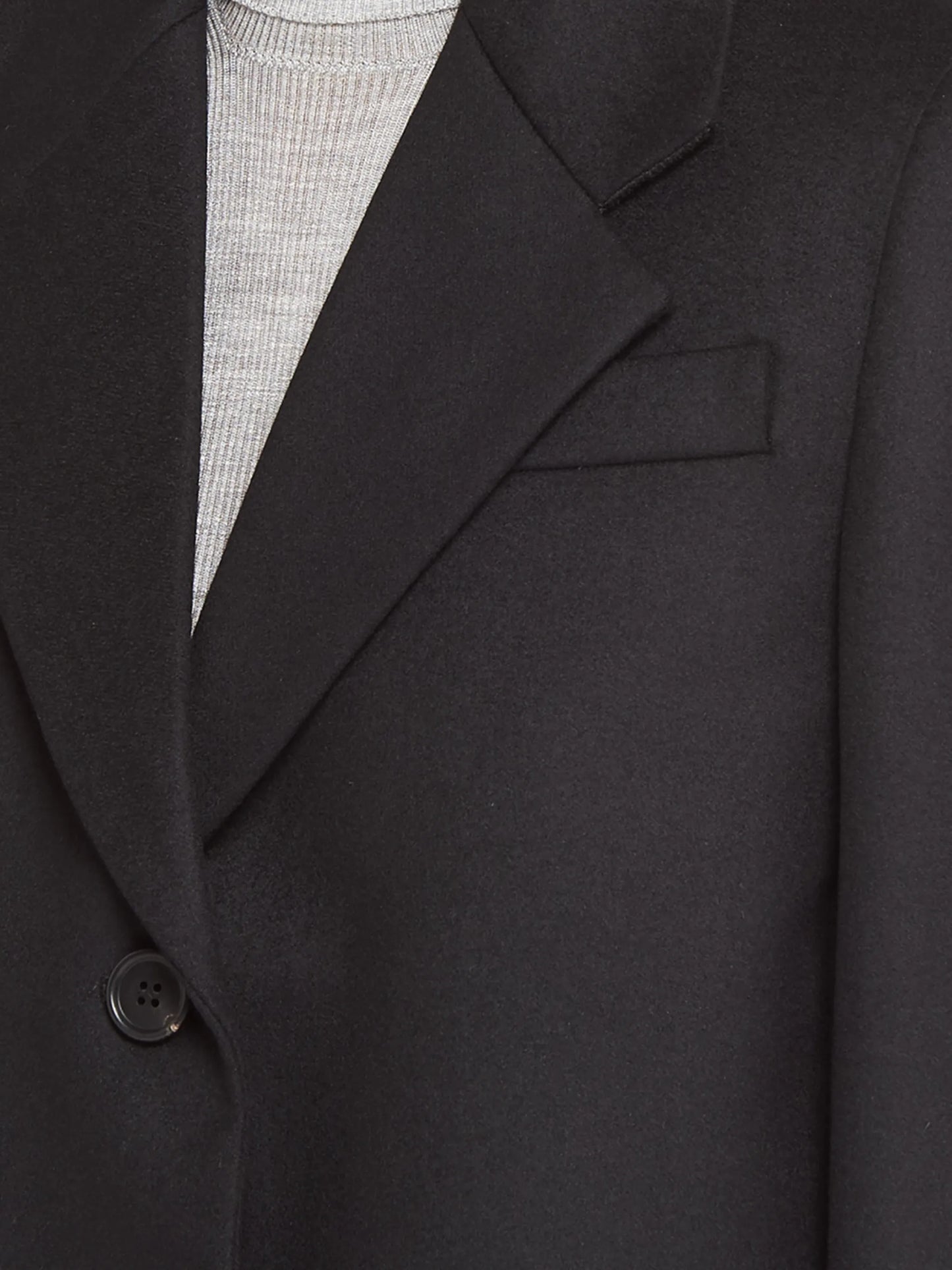 single-breasted coat