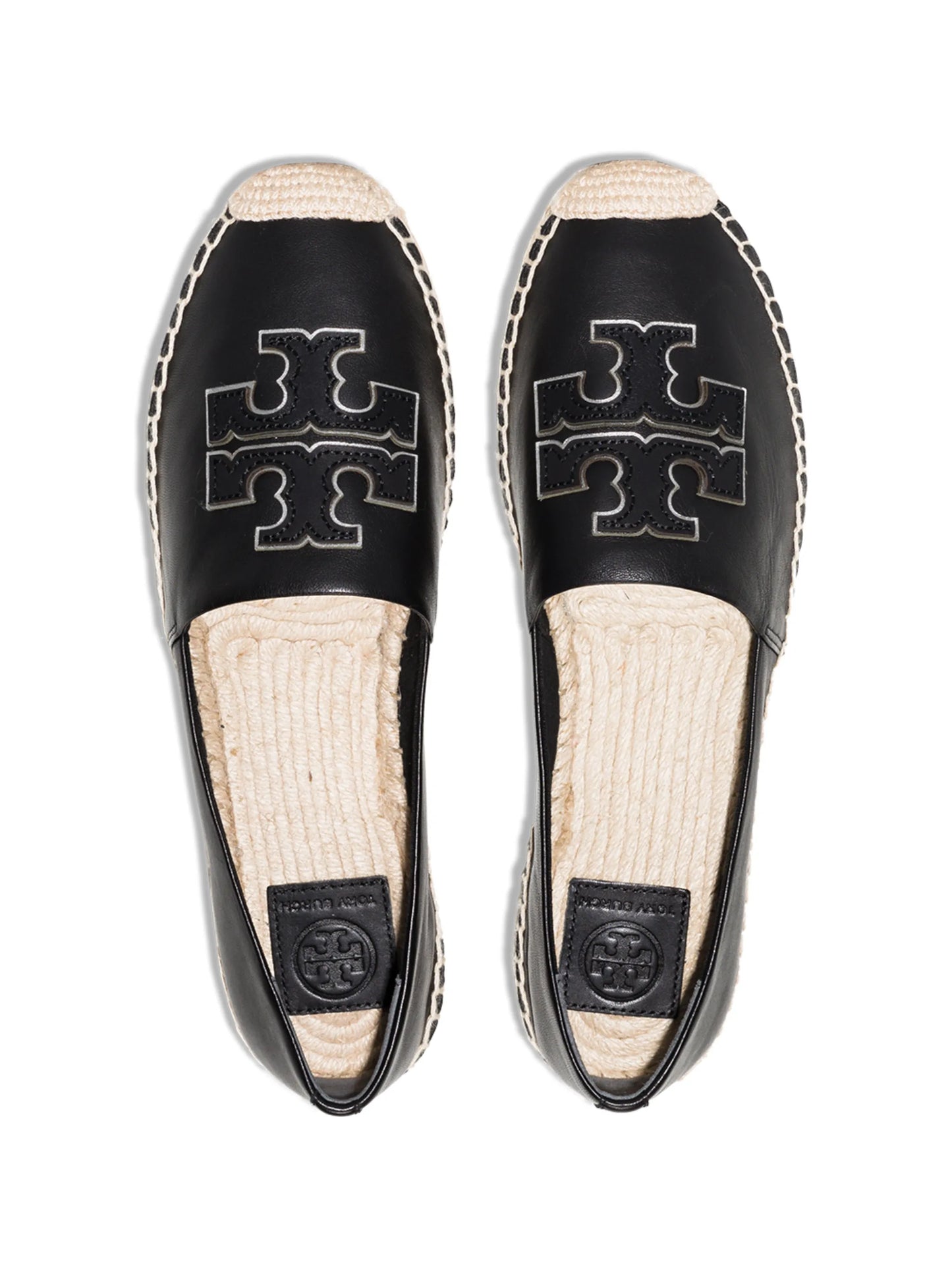 Ines flat leather espadrilles