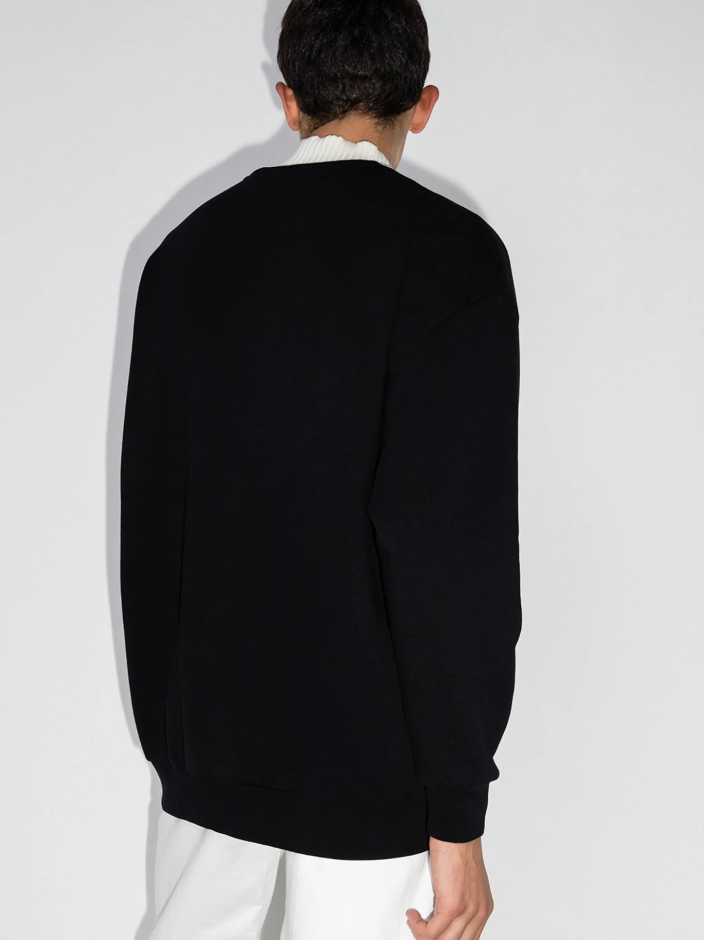 Megaphone photograph-print sweatshirt