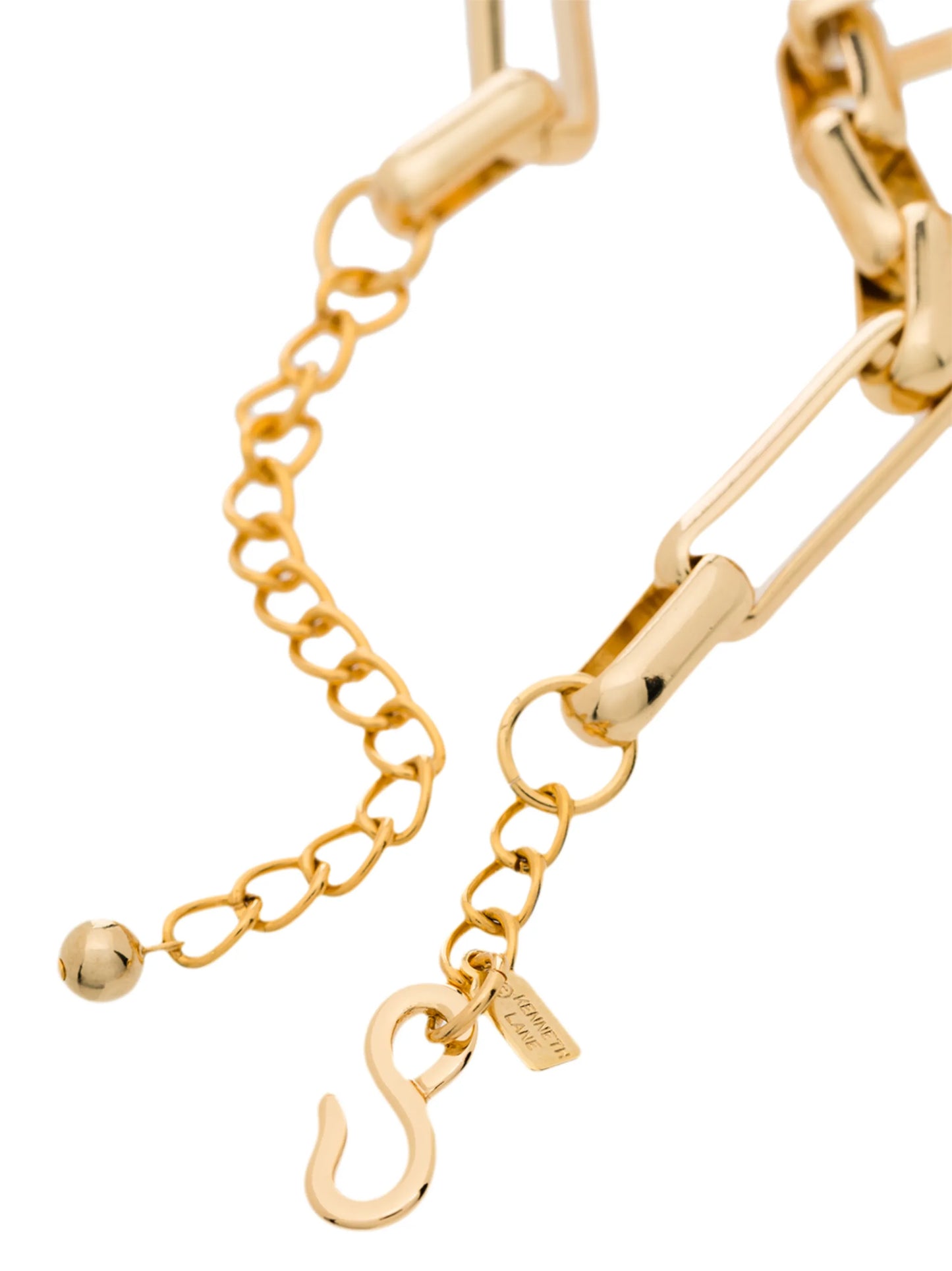 interlocking-links chain necklace