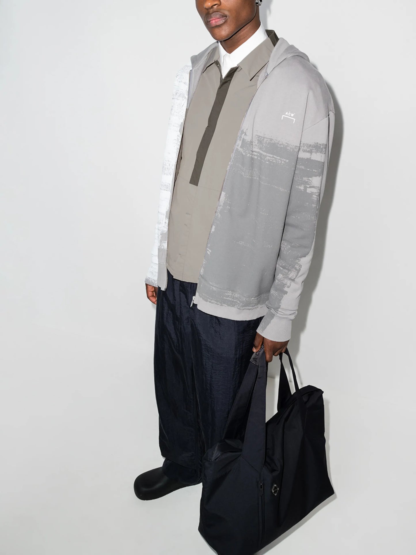 Arcane panelled shirt