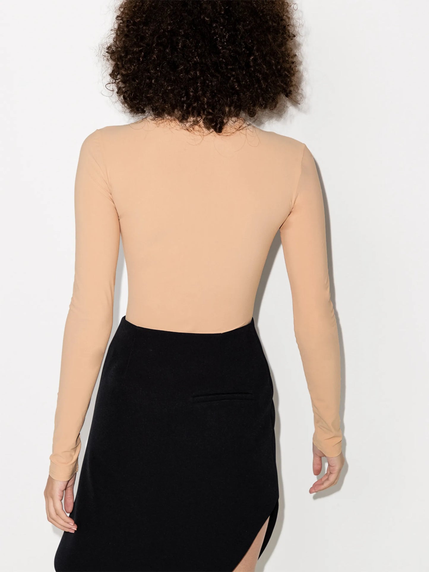 Warren roll-neck bodysuit