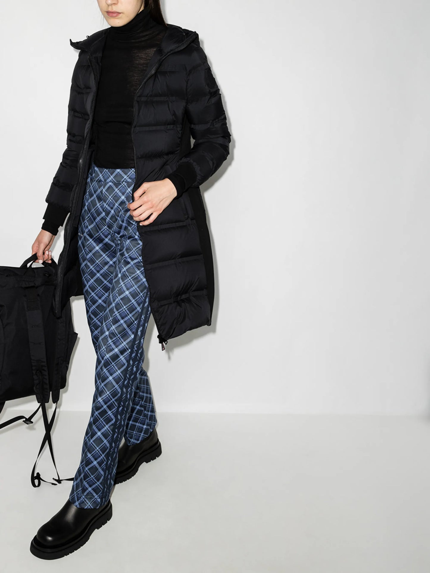 Spectrum hooded down coat