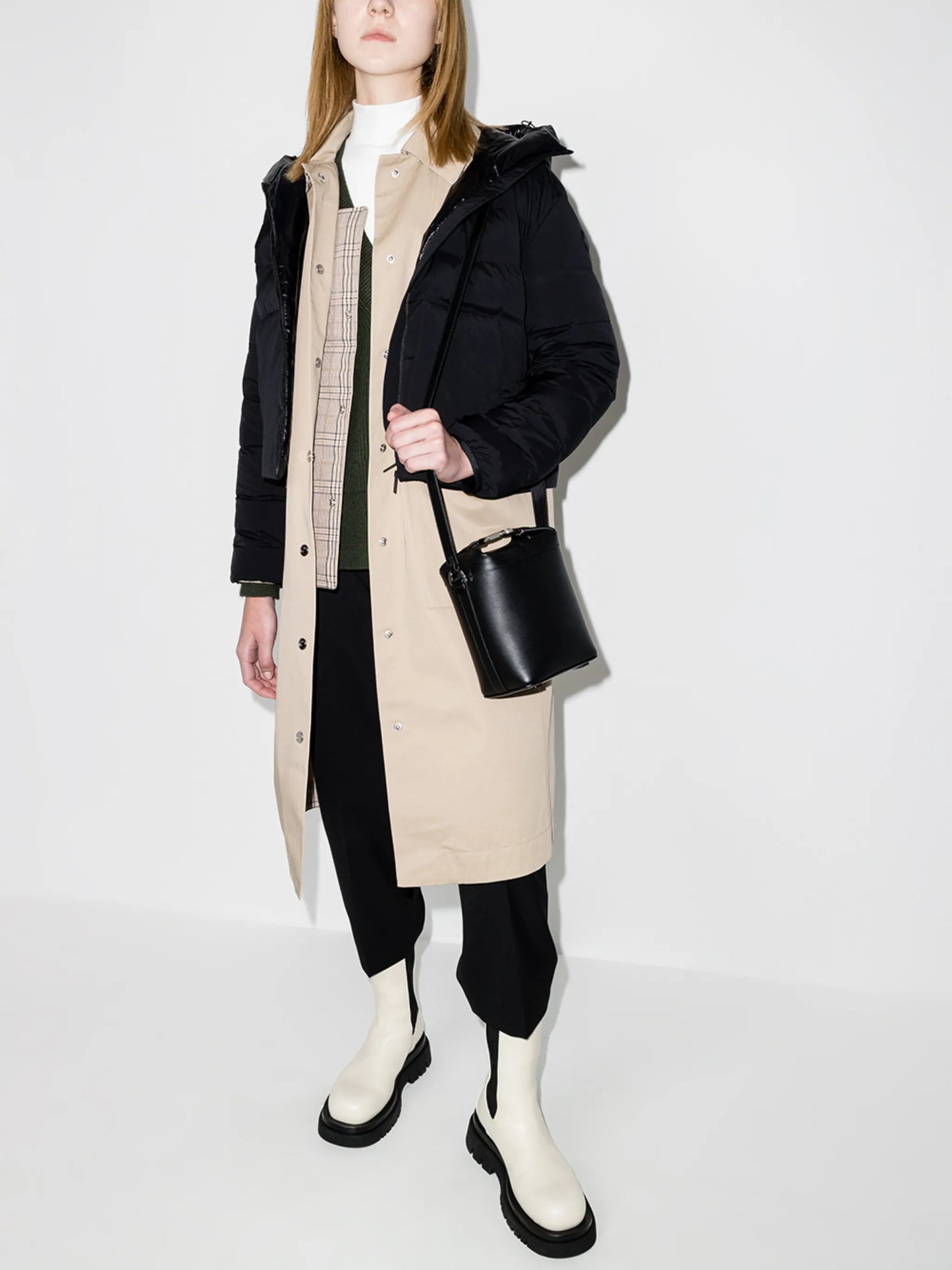 Anwar zip-up puffer jacket