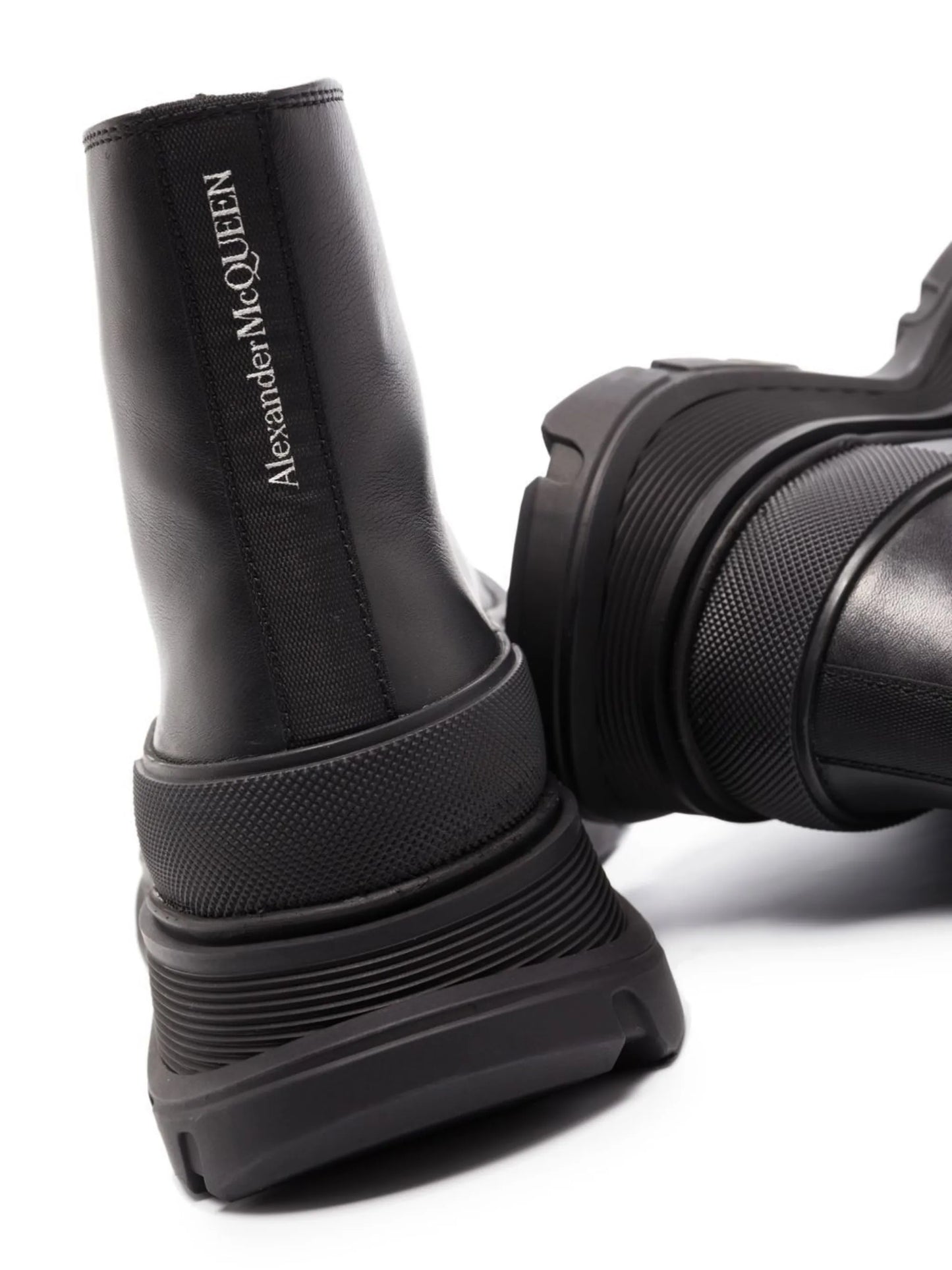 chunky-sole ankle boots