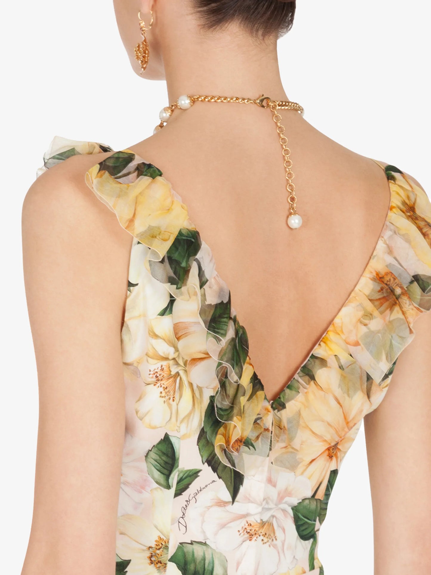 floral print midi dress