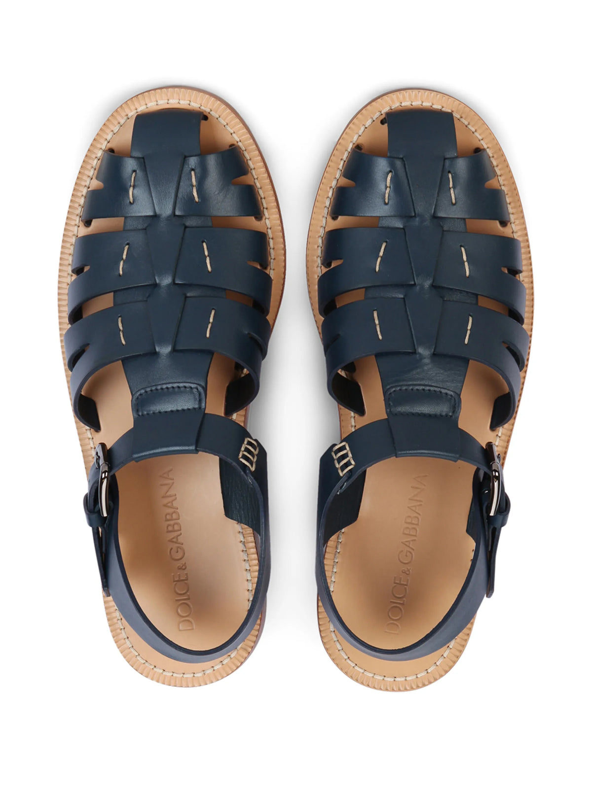 Pantheon leather gladiator sandals