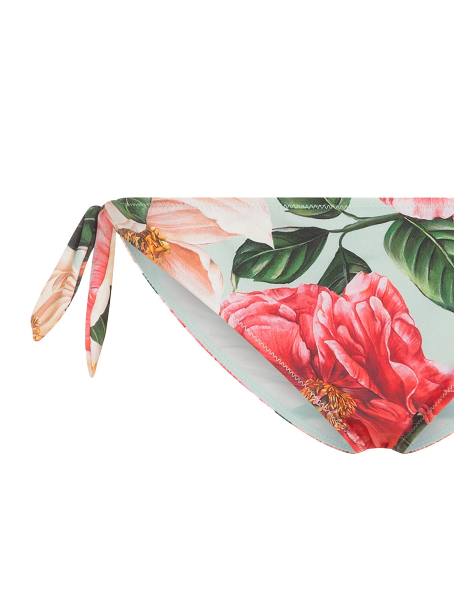 Camellia floral-print bikini briefs