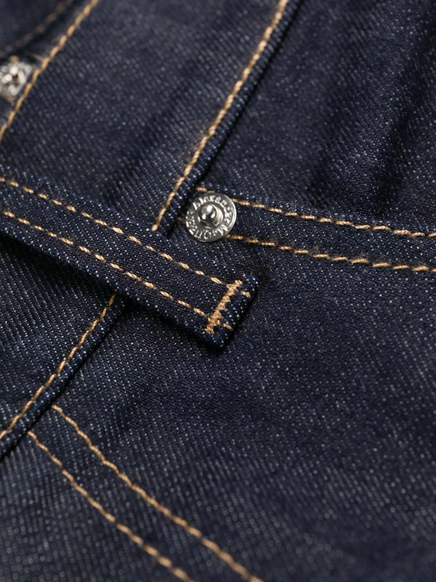 studded logo slim-fit jeans