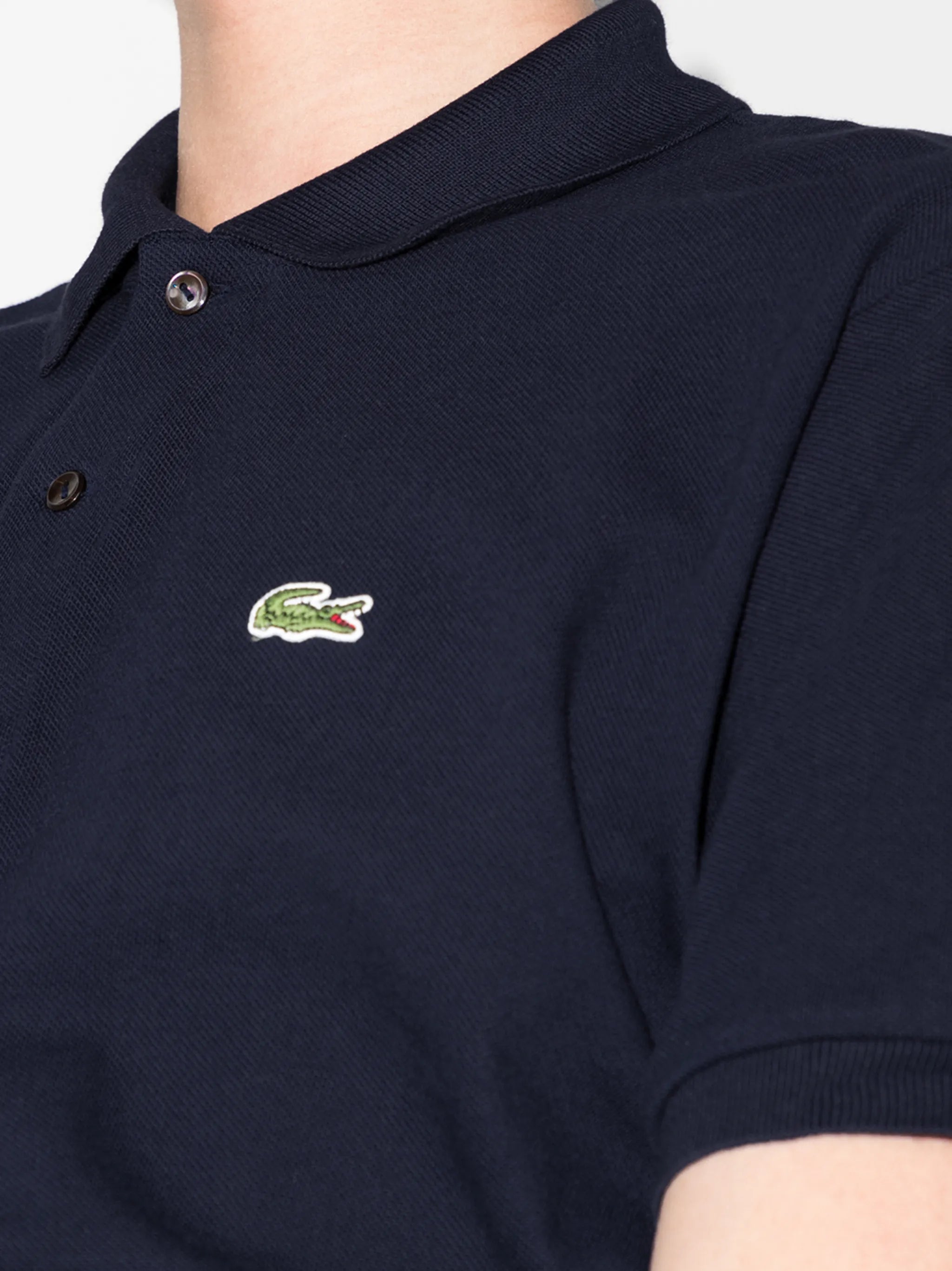 logo-appliqué polo shirt