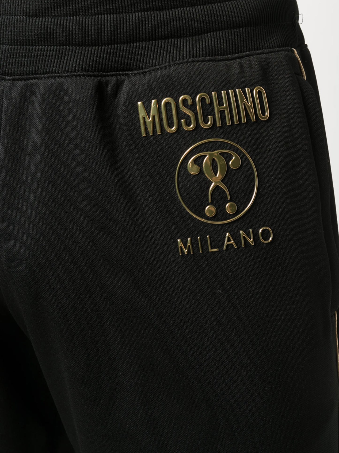 logo plaque track pants