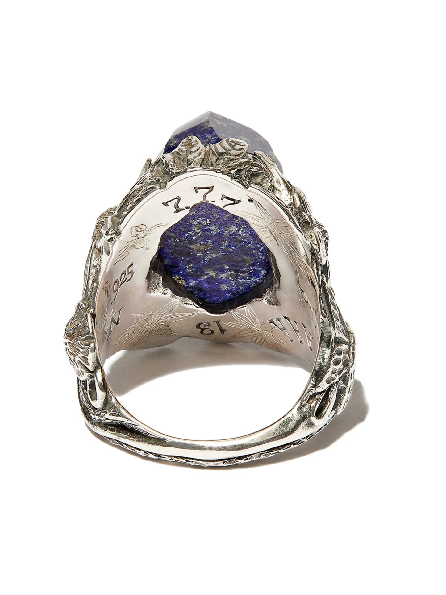 The Winter lapis lazuli ring
