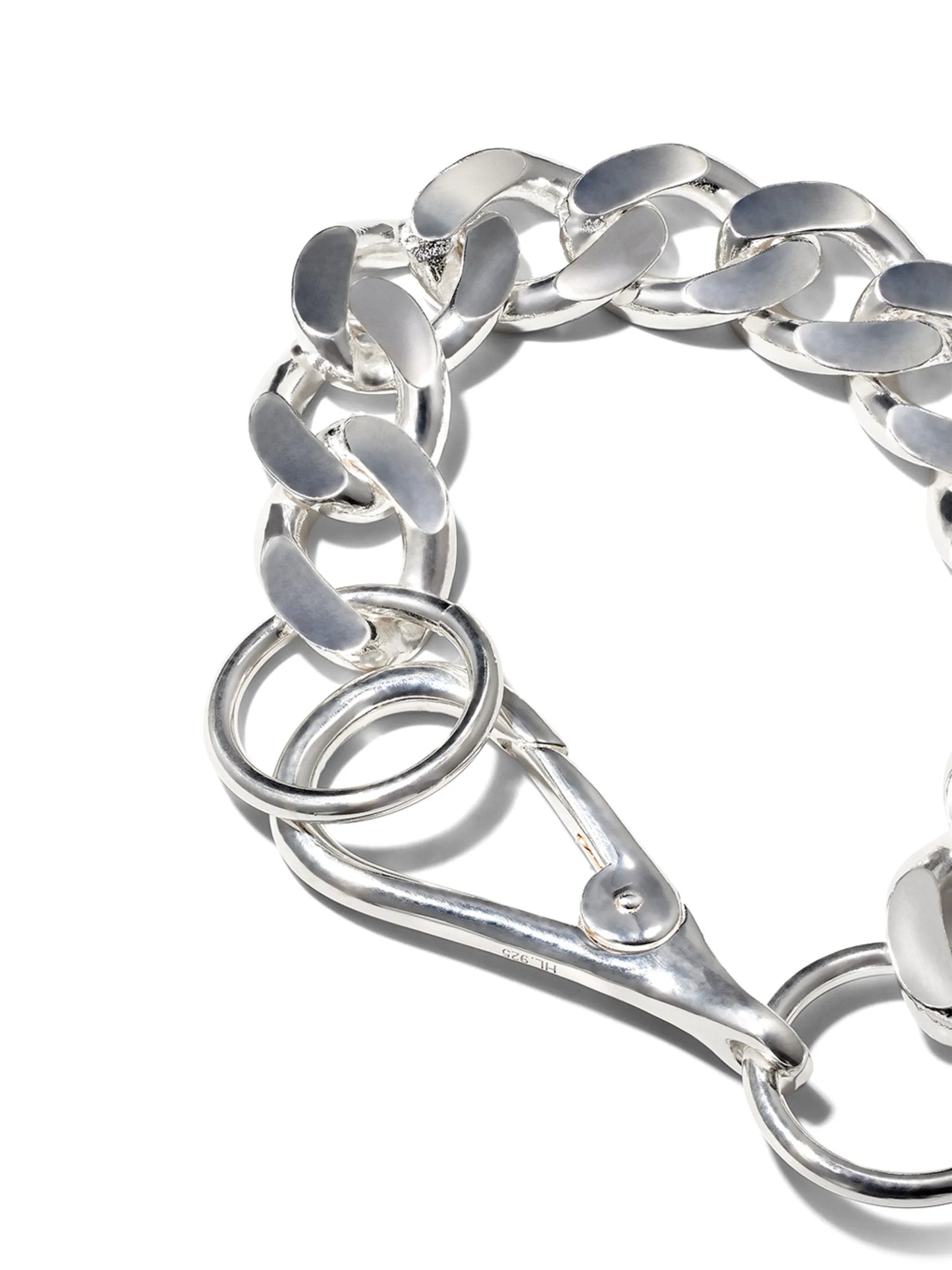 sterling silver XL Cuban bracelet