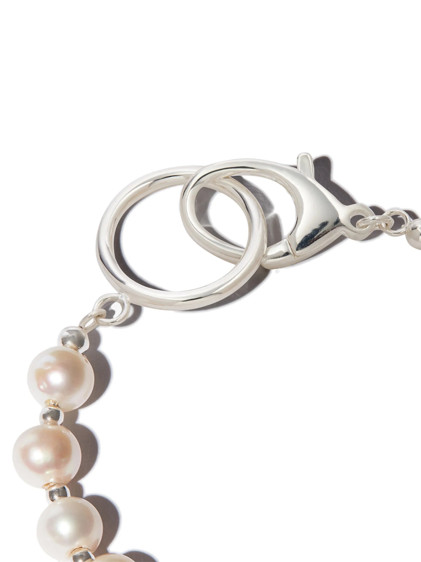 beaded pearl bracelet