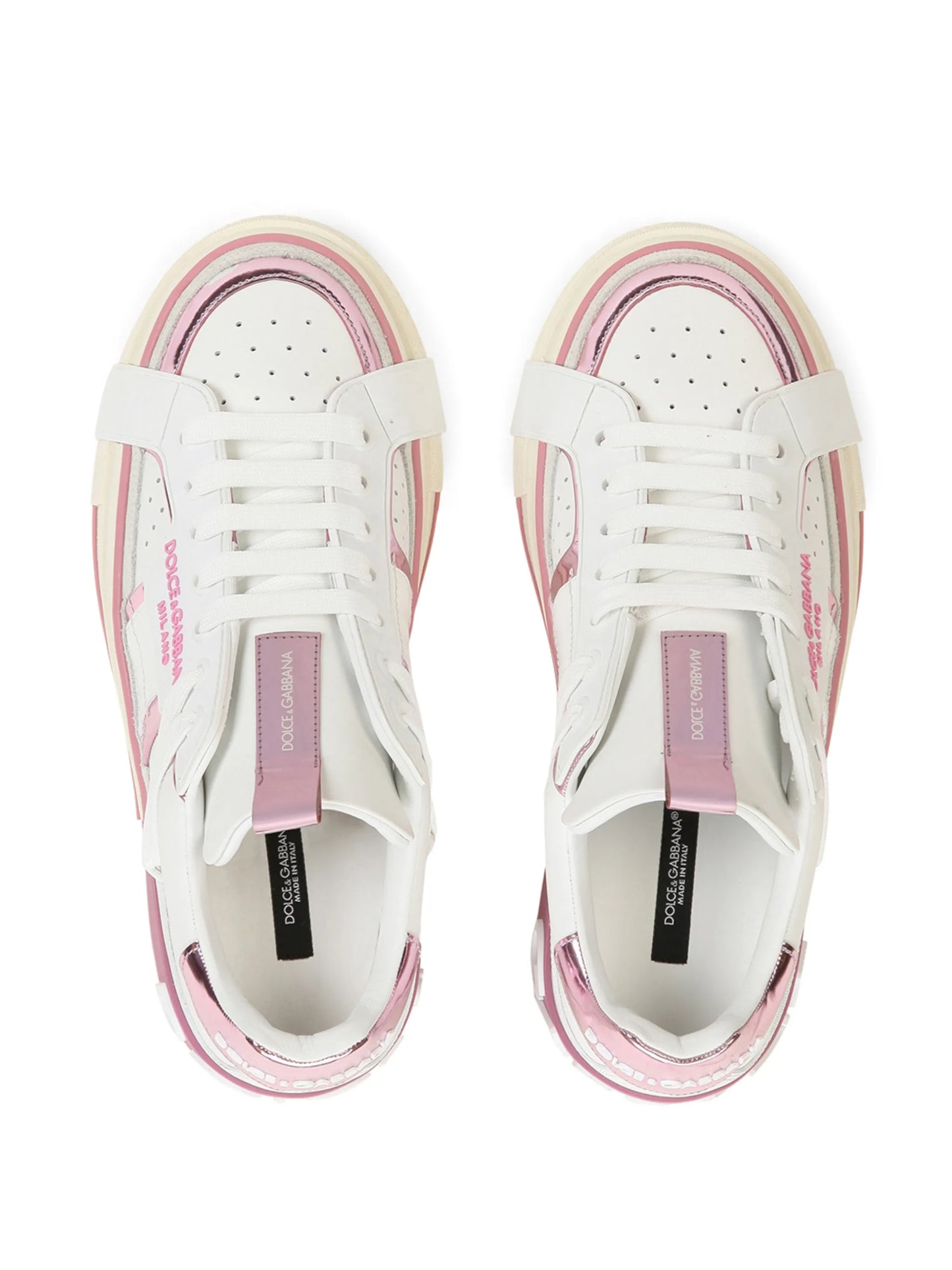 logo-stripe low-top sneakers