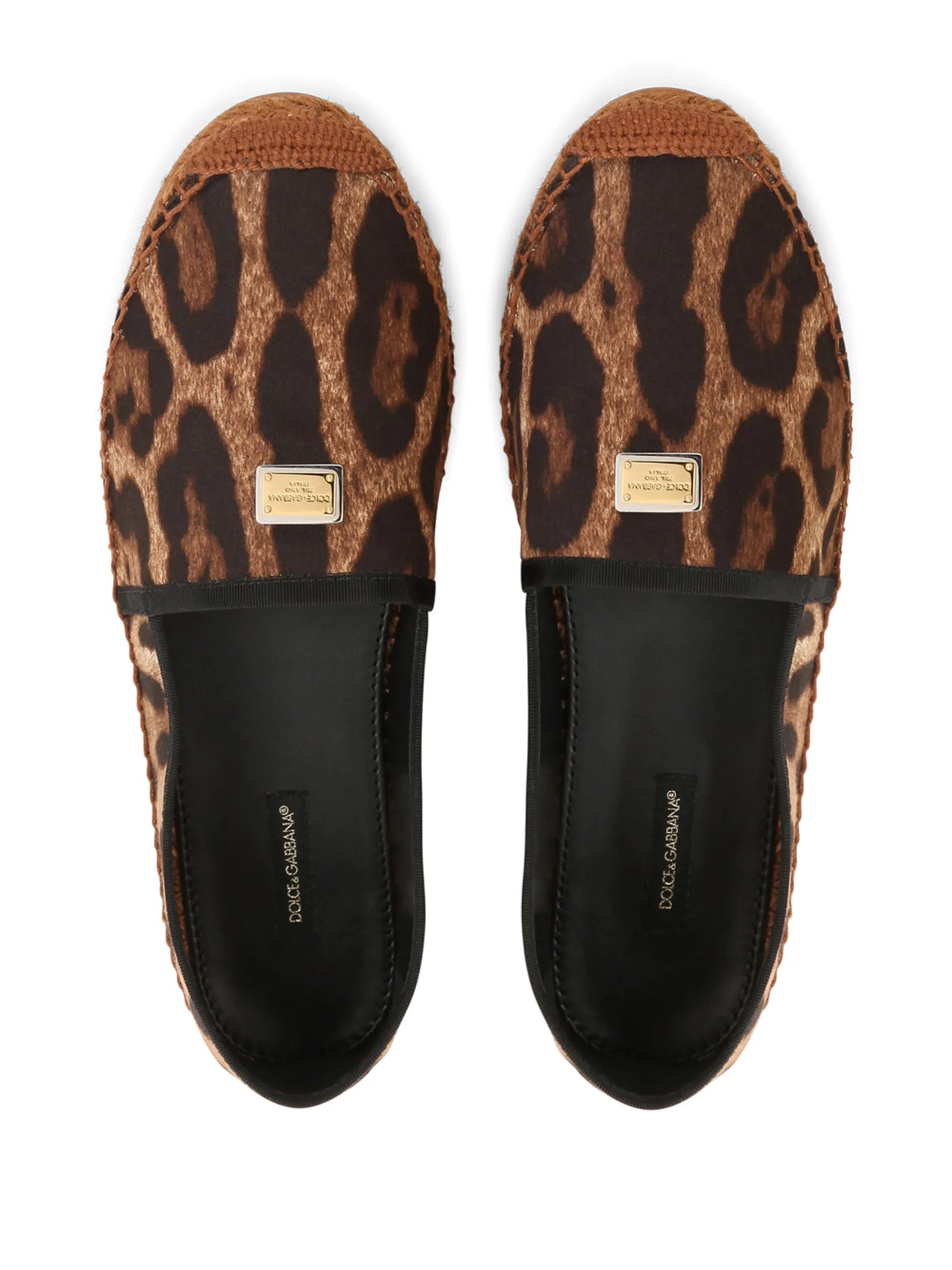 leopard-print espadrilles