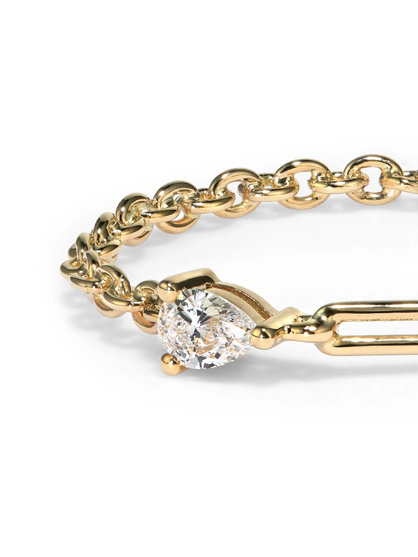 18K yellow gold Céroles diamond earrings