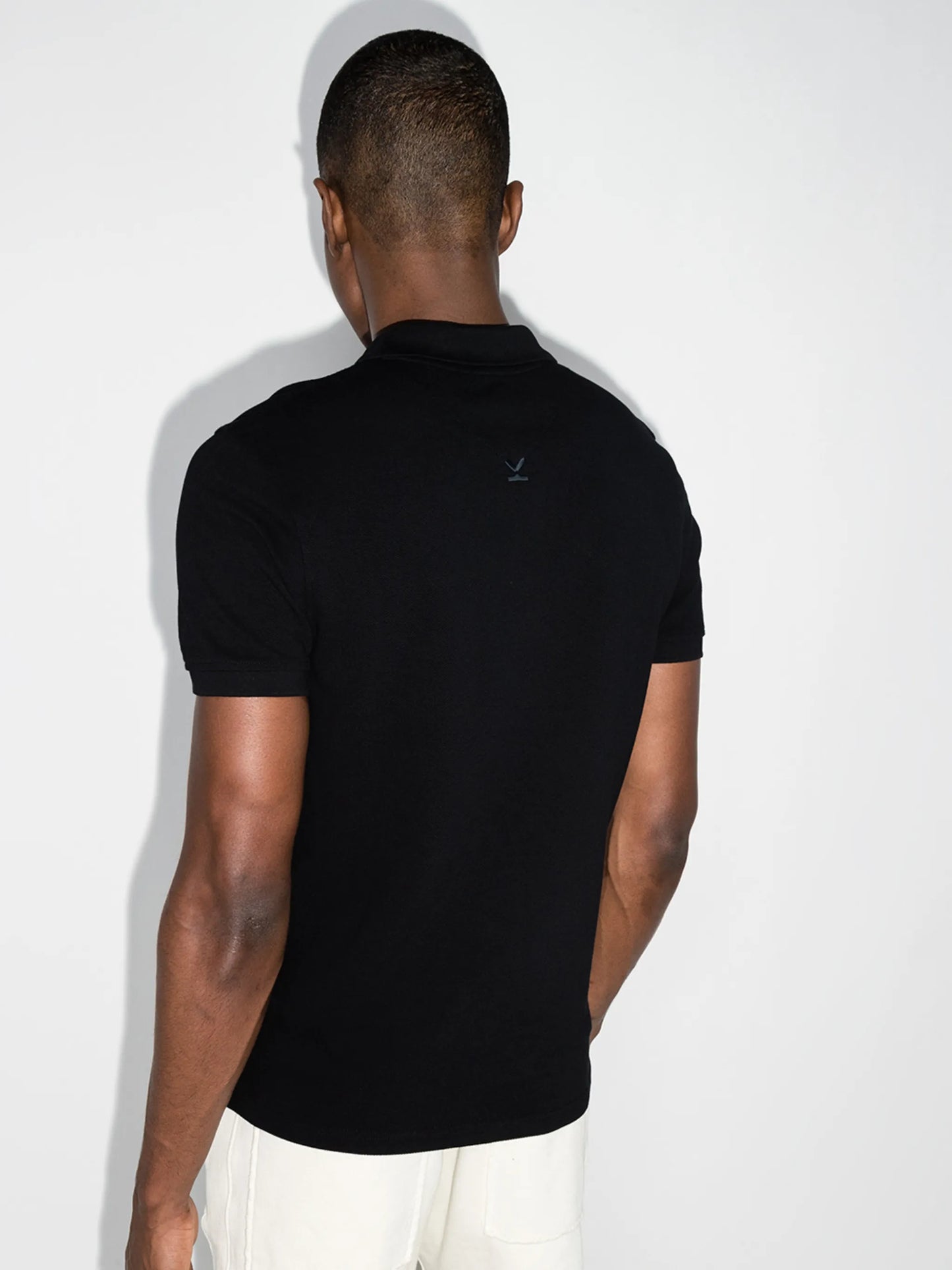 Tiger motif polo shirt