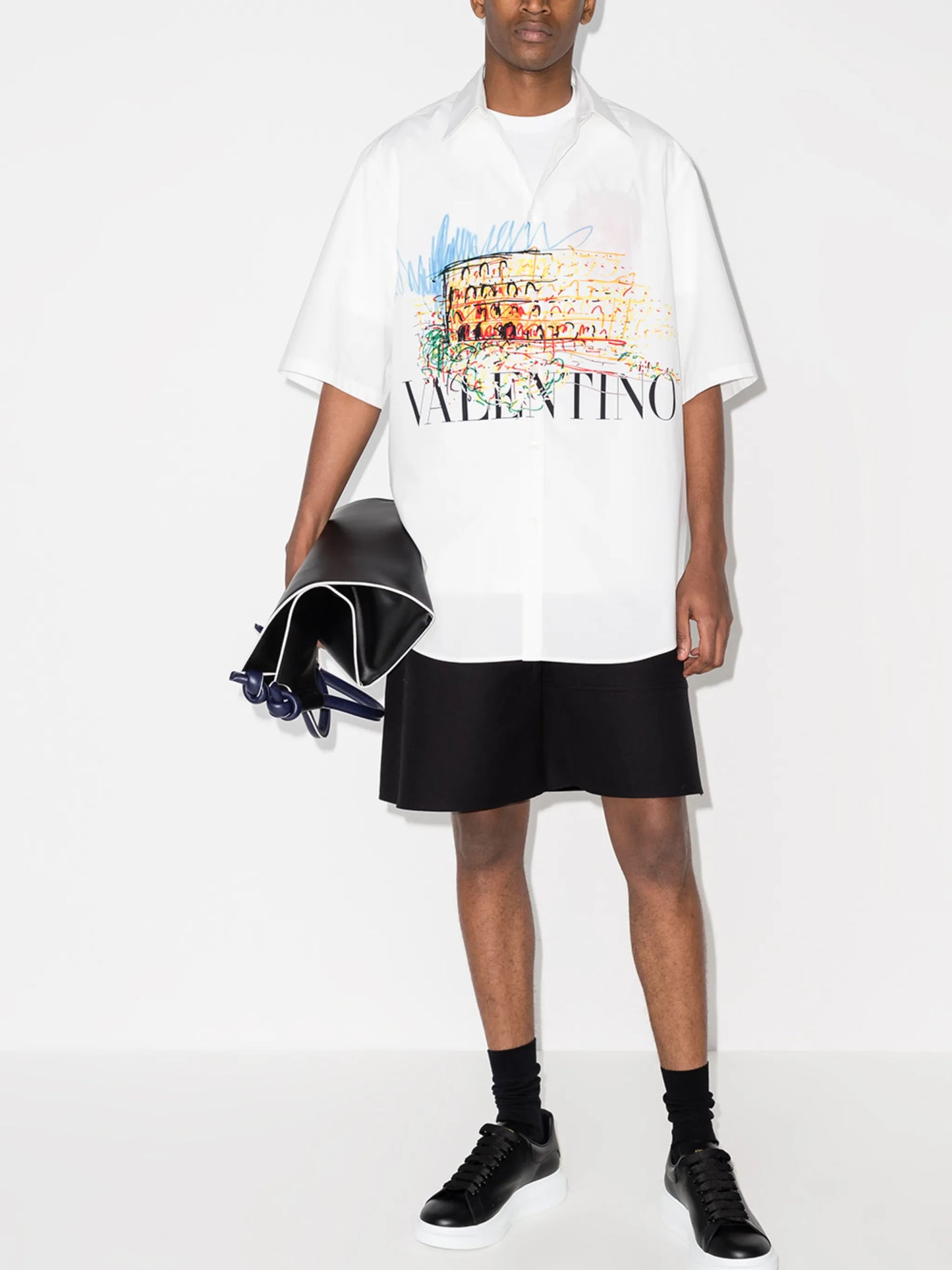 Roman Sketches print shirt