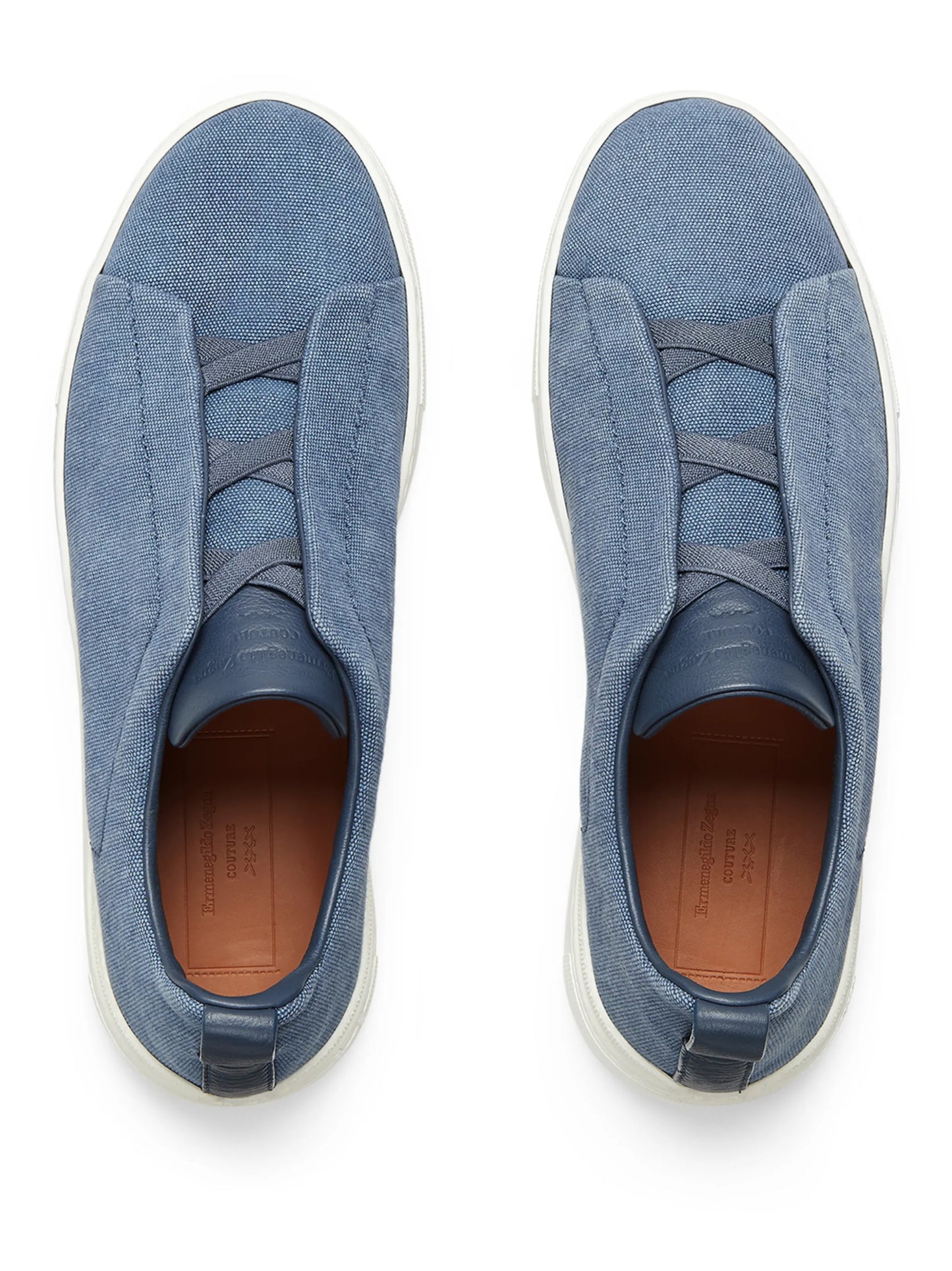 two-tone design sneakers