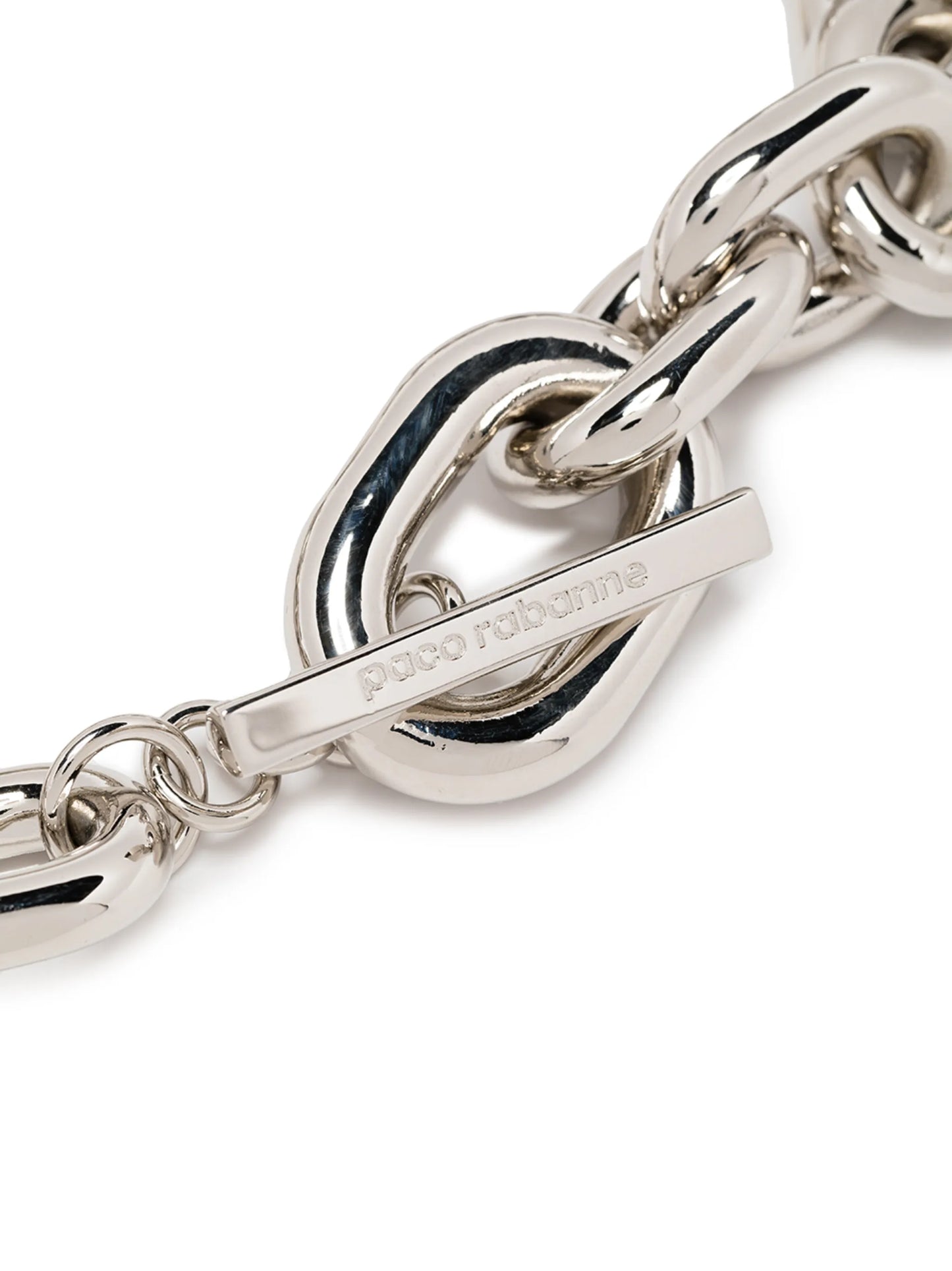 chunky chain-link necklace