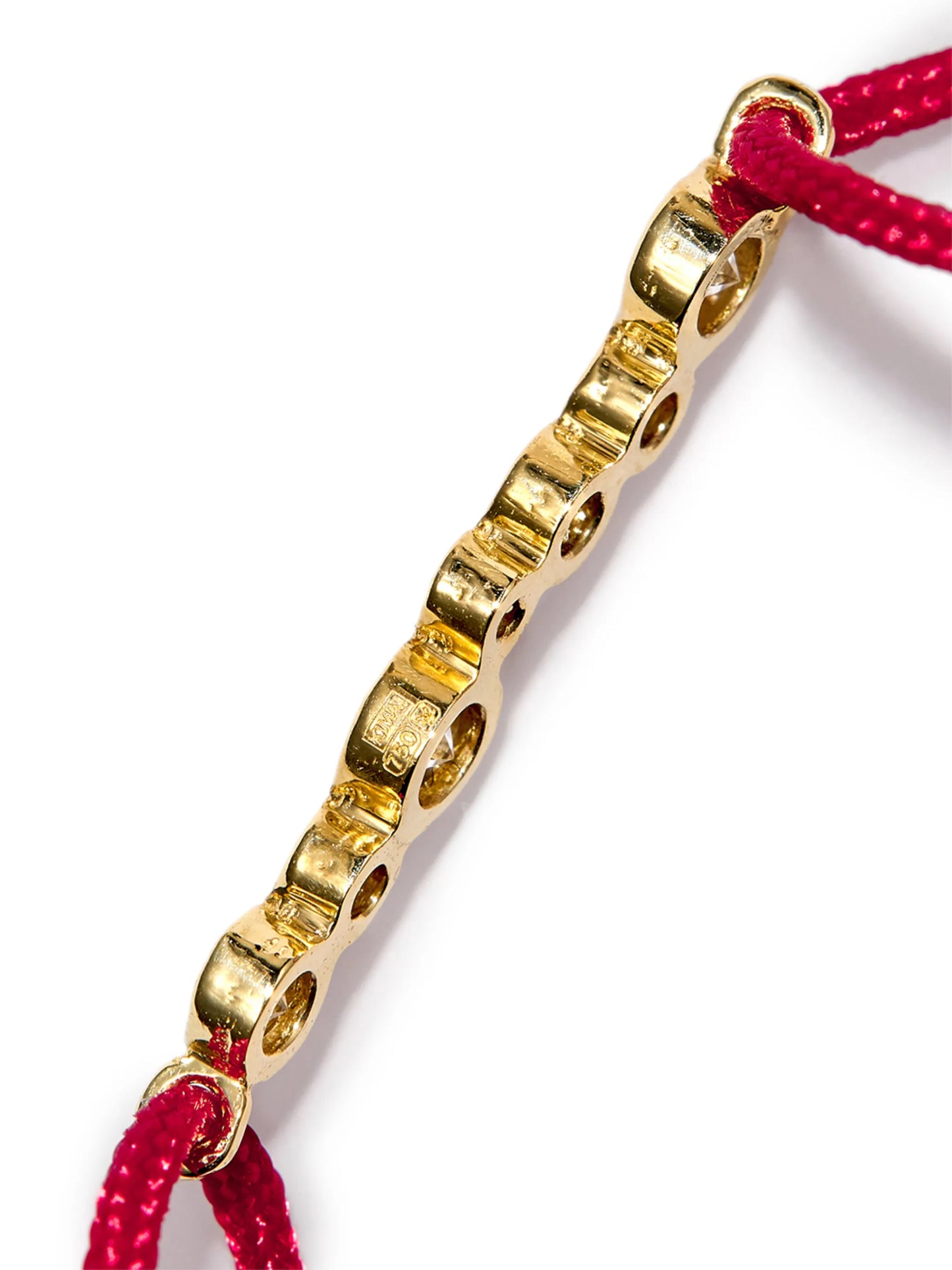 18K yellow gold cord bracelet