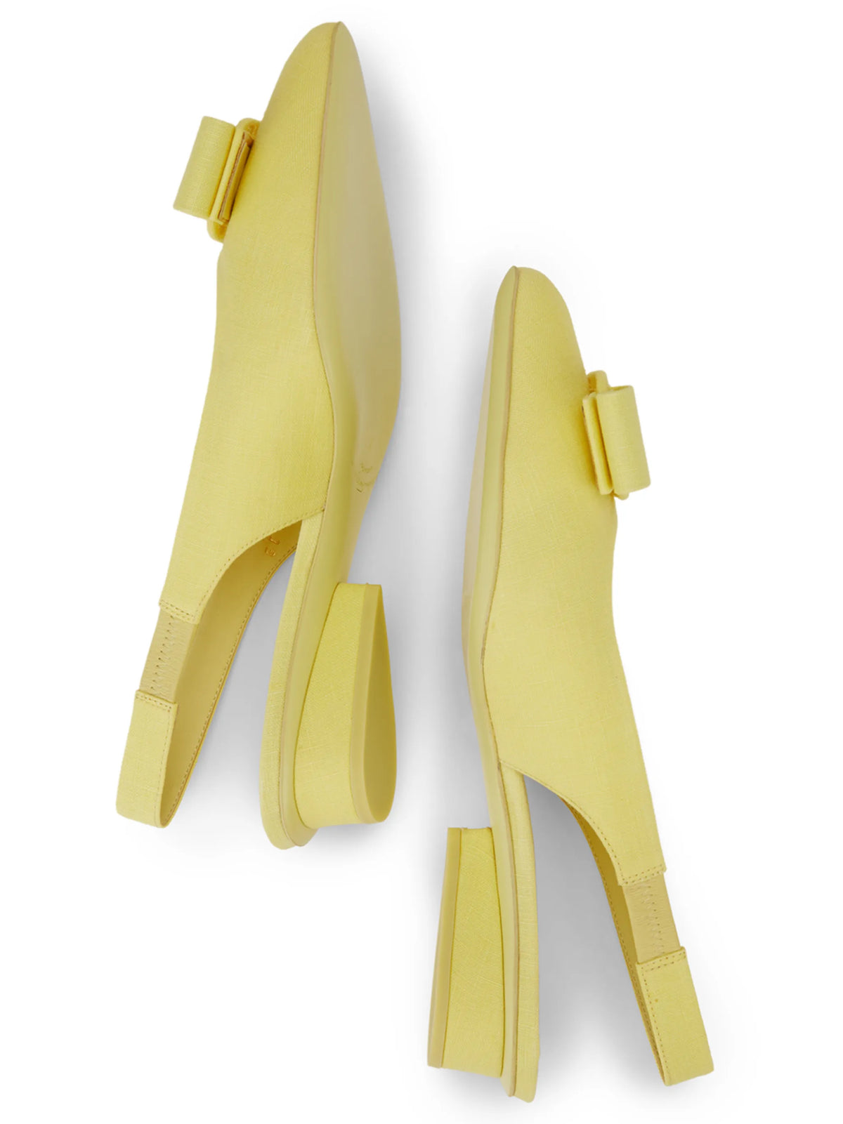 Viva leather slingback pumps