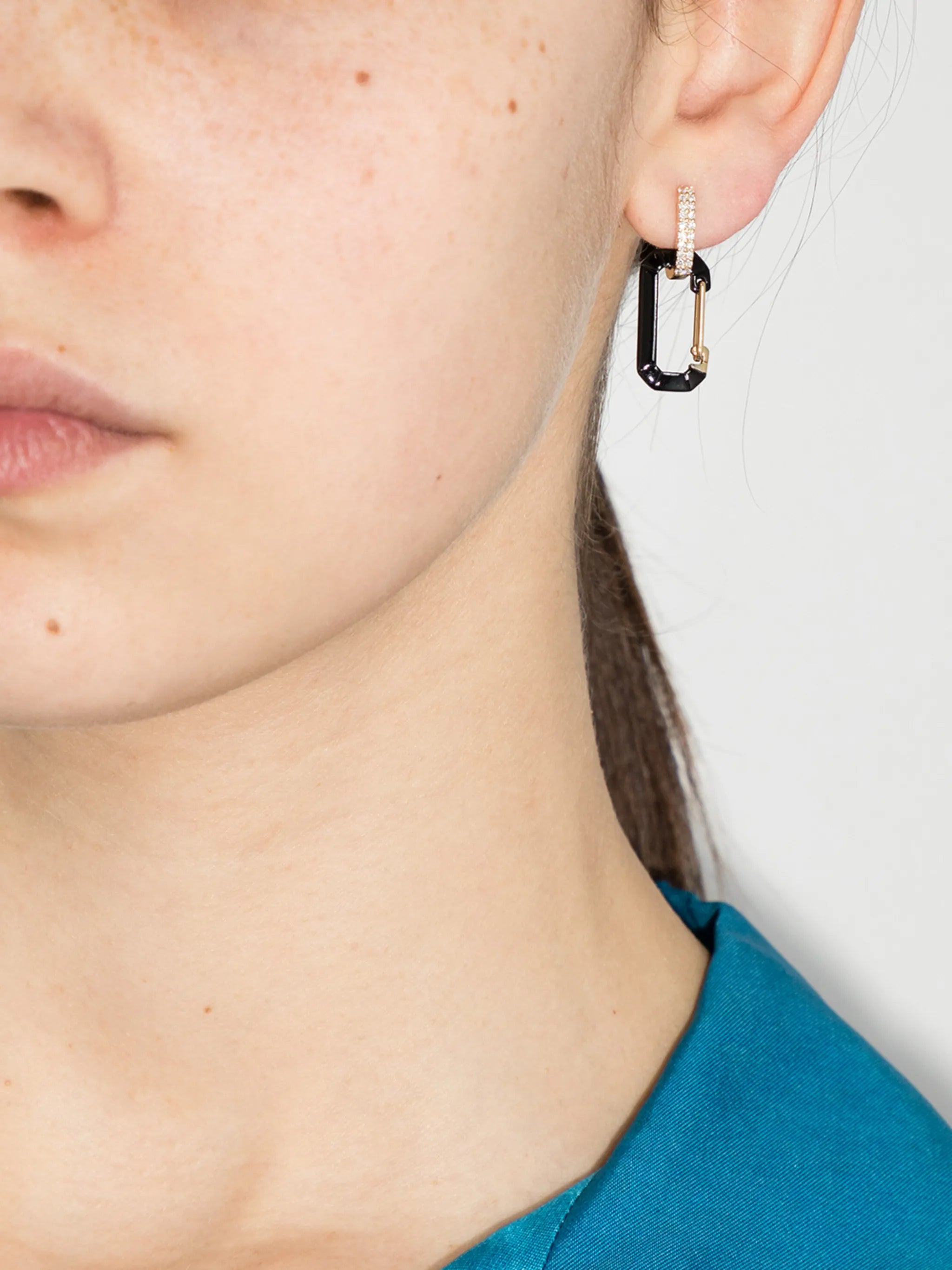 small Chiara diamond-embellished earring