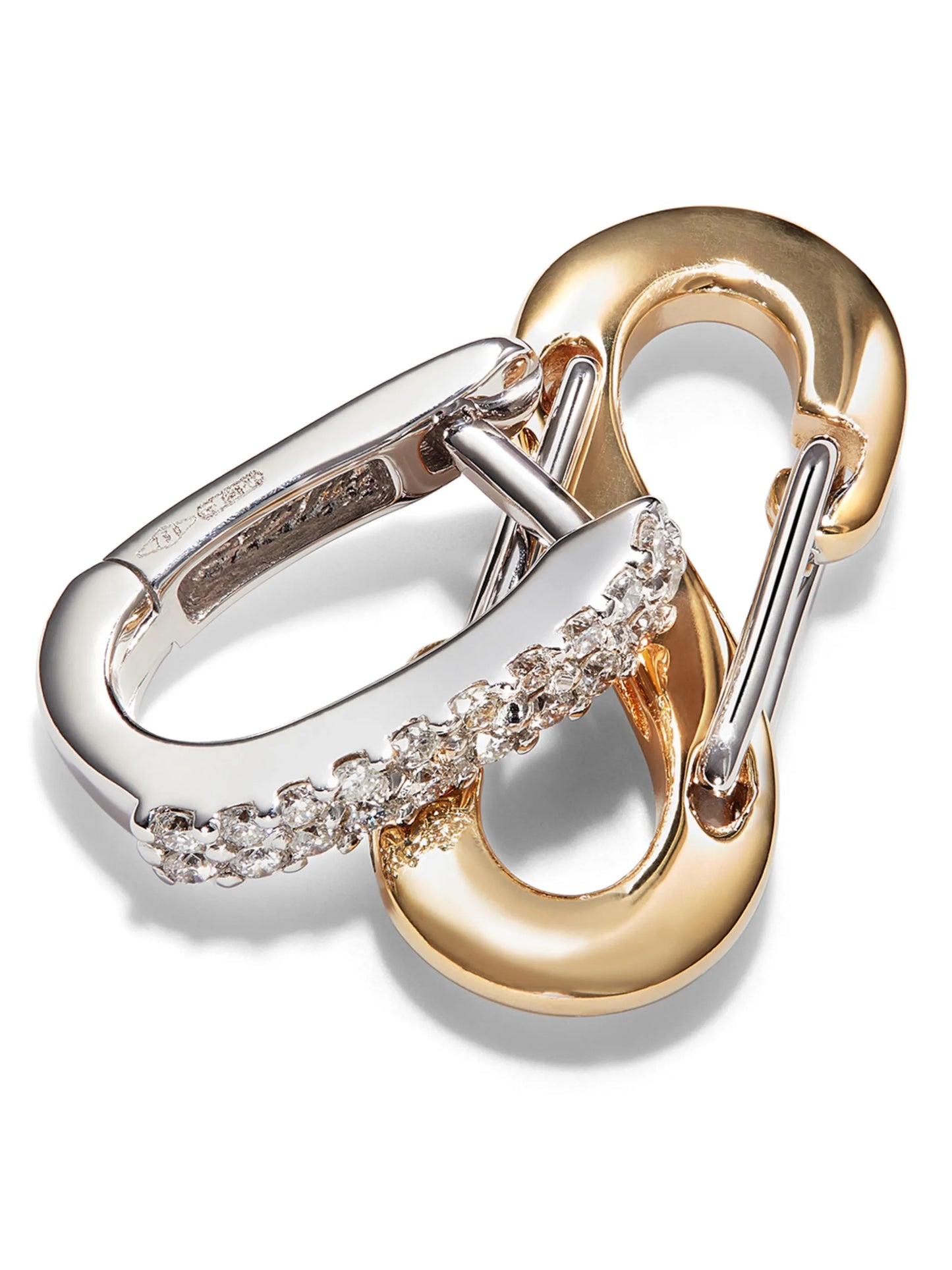 small 18kt yellow gold Romy earring